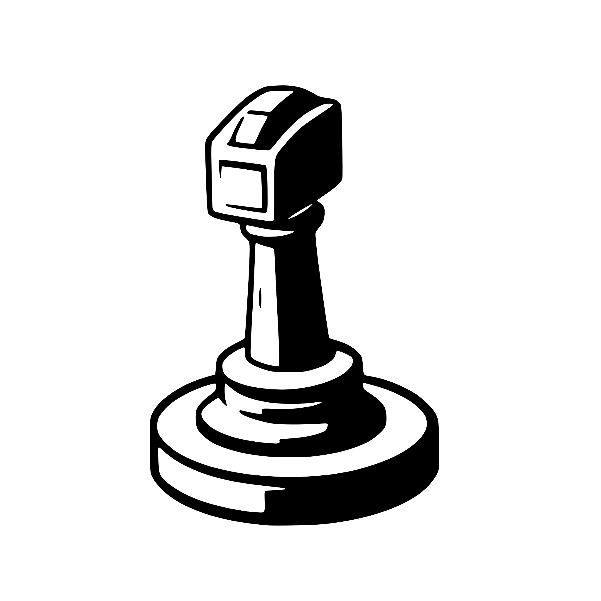 AI-generated SVG of 'gavel striking a block'