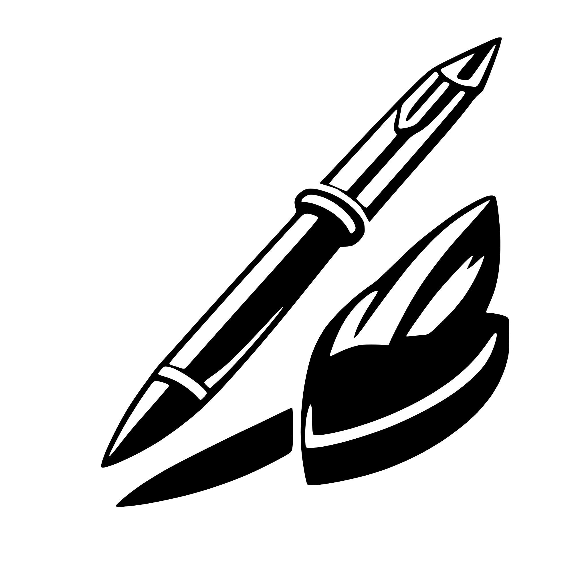 AI-generated SVG of a pen