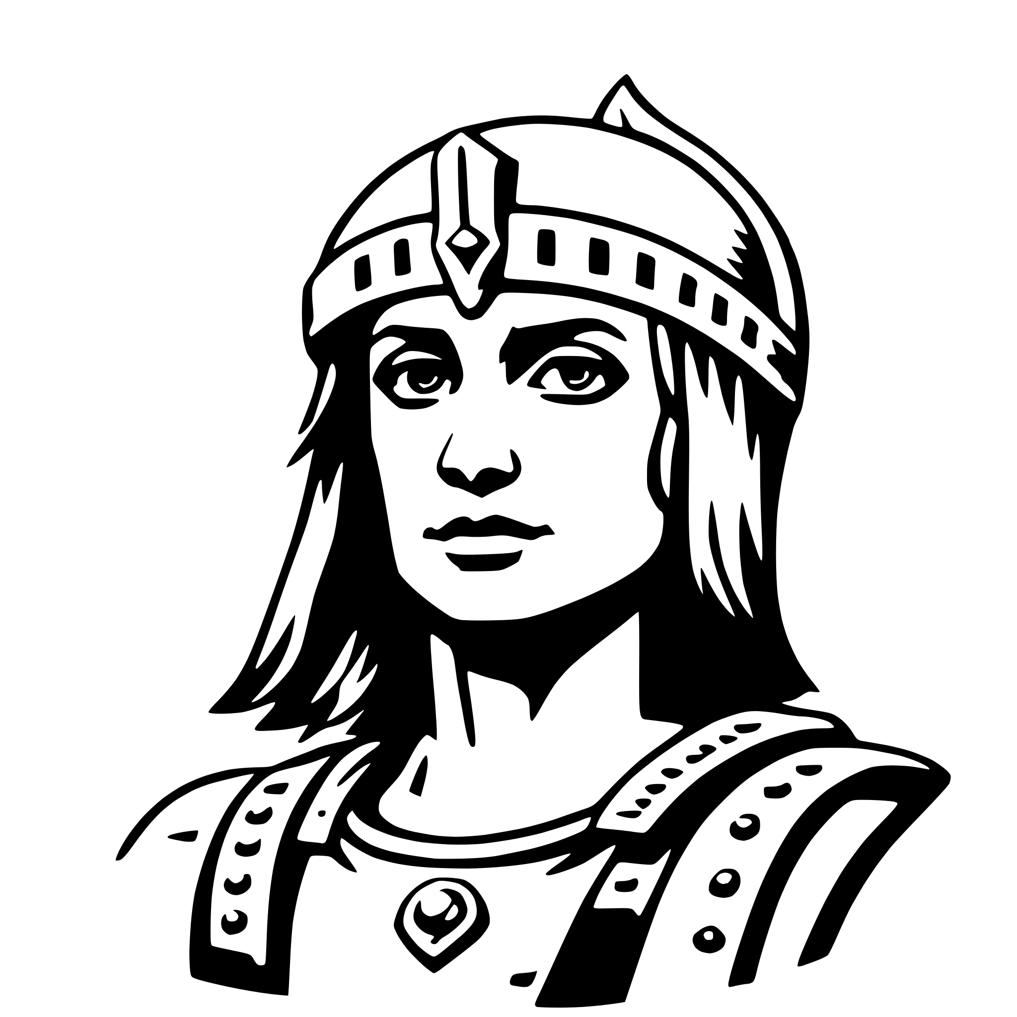 AI-generated SVG of 'ares'