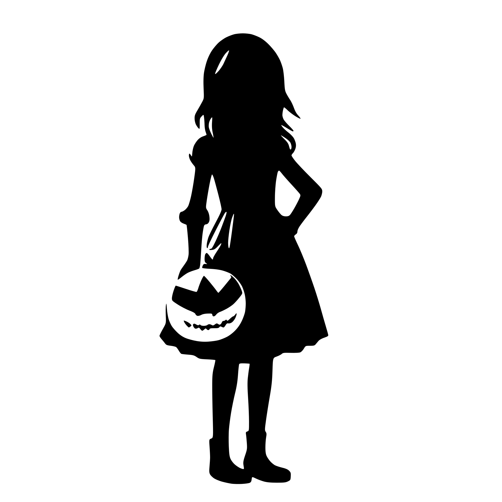 AI-generated SVG of a halloween