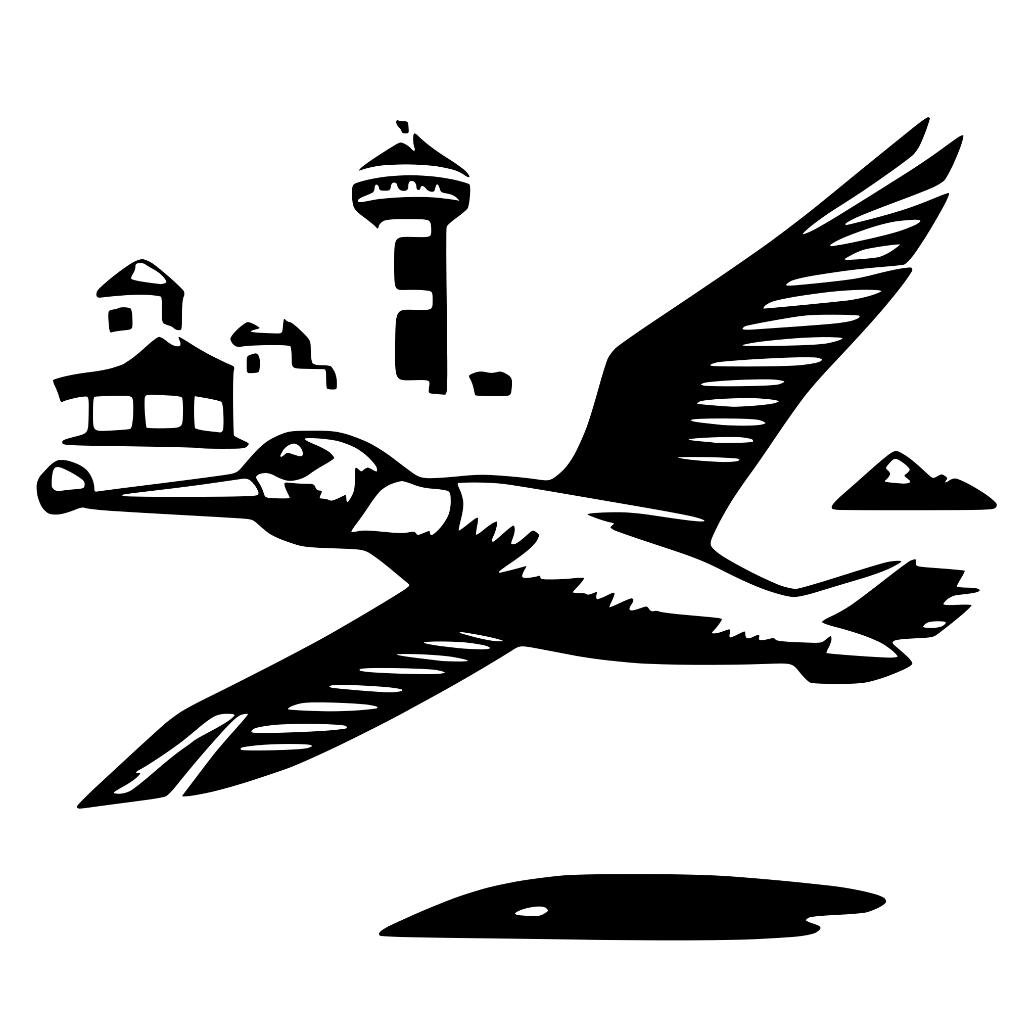 AI-generated SVG of a no snowbirds