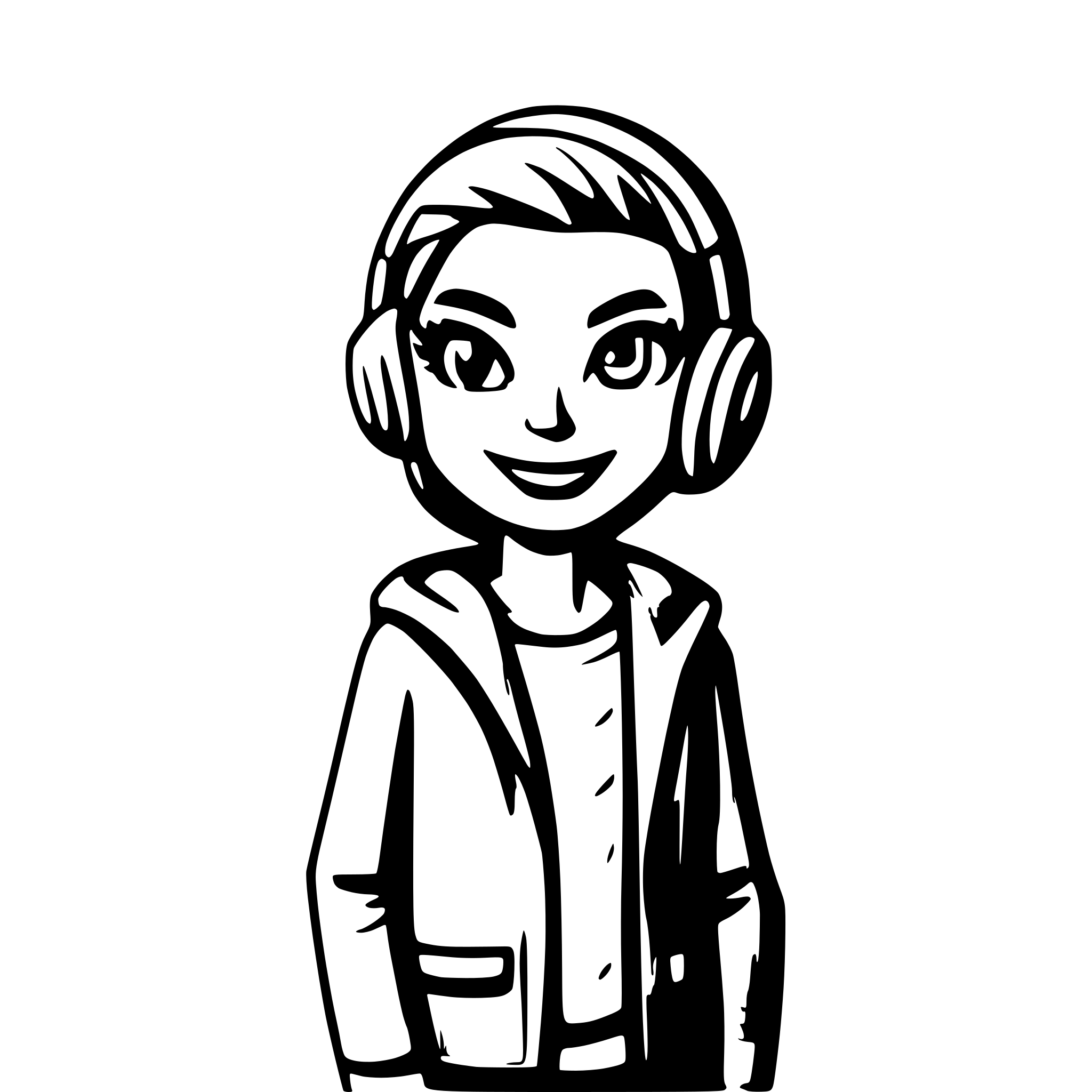 AI-generated SVG of a podcast