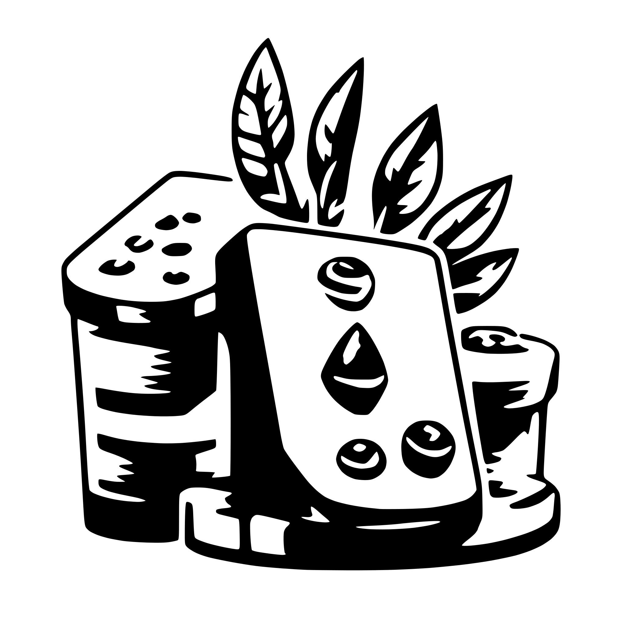 AI-generated SVG of a bleir IDE