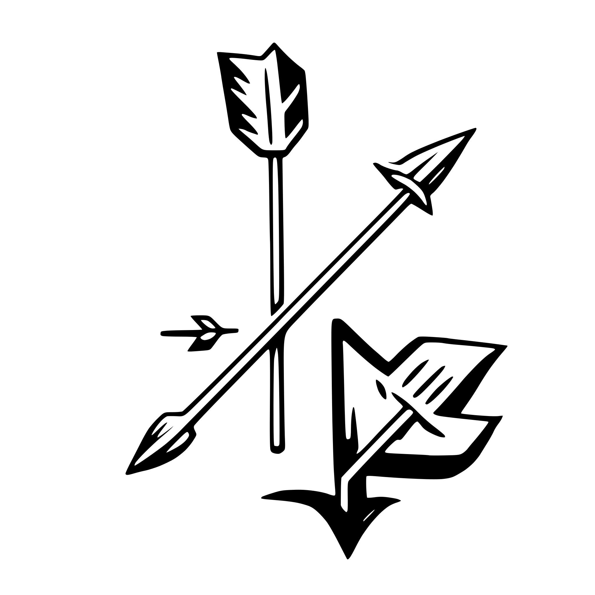 AI-generated SVG of 'love arrows'