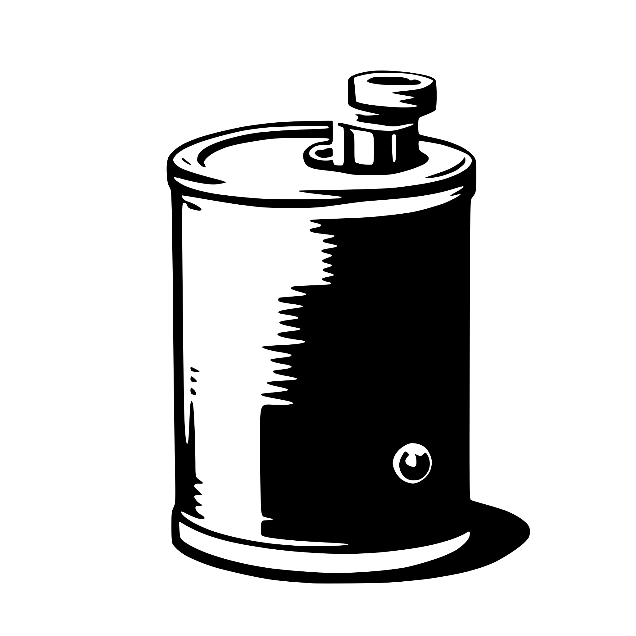 AI-generated SVG of 'can x'
