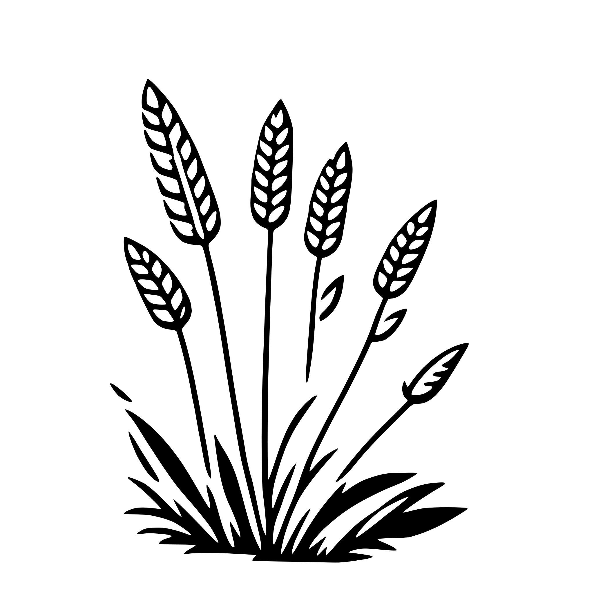 AI-generated SVG of 'wheat'