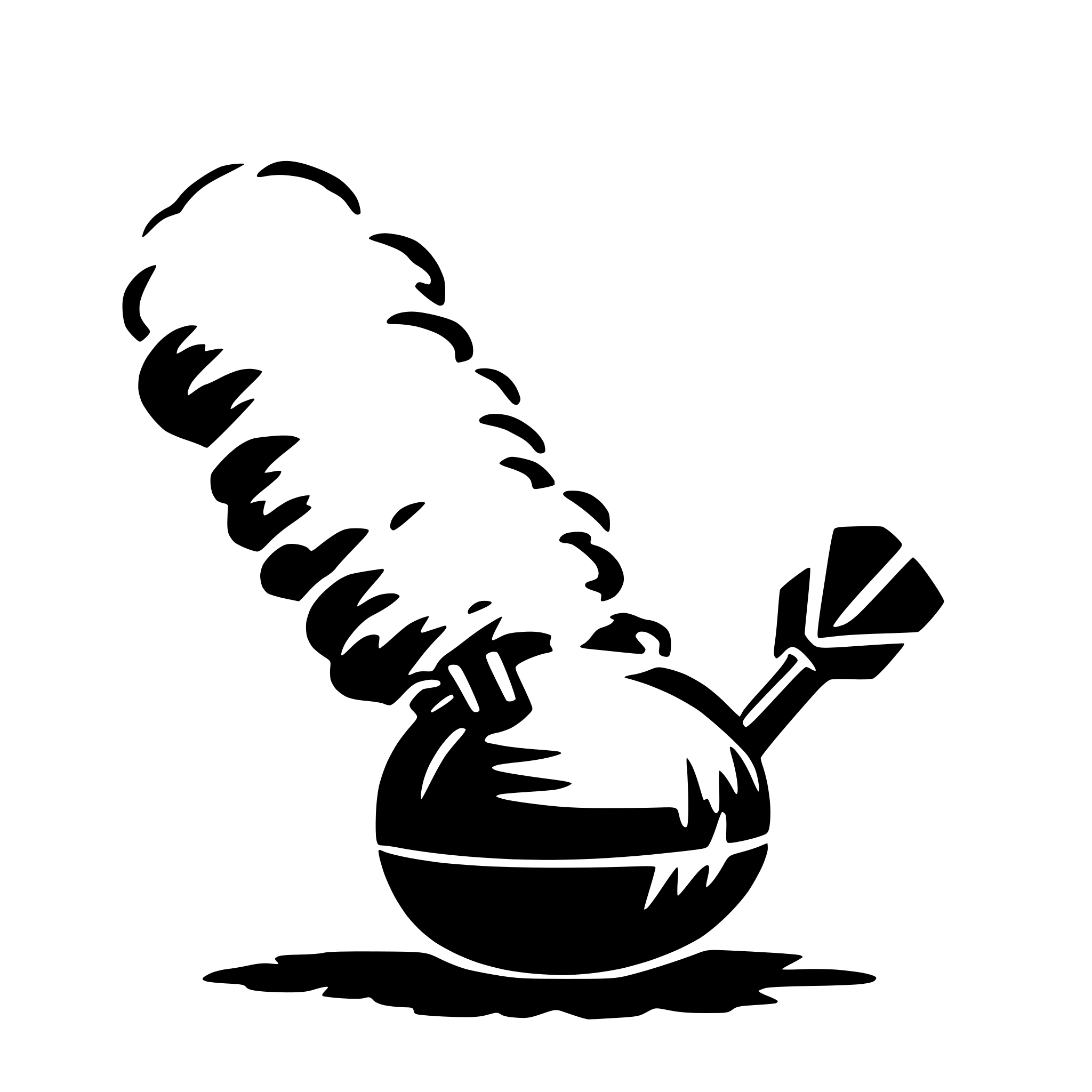 AI-generated SVG of 'firing bomb'
