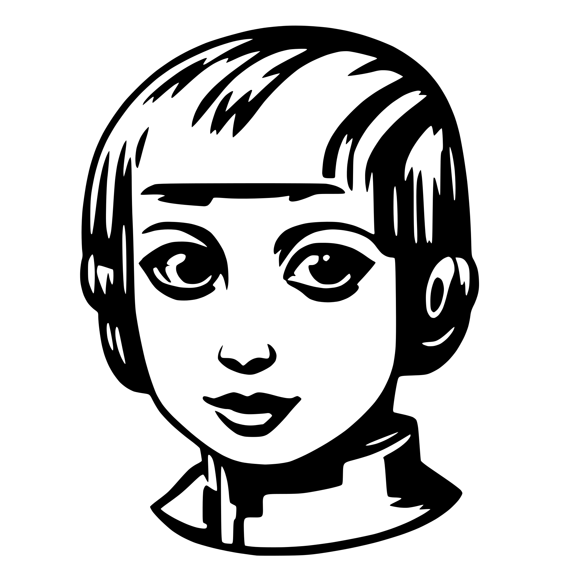 AI-generated SVG of a AI