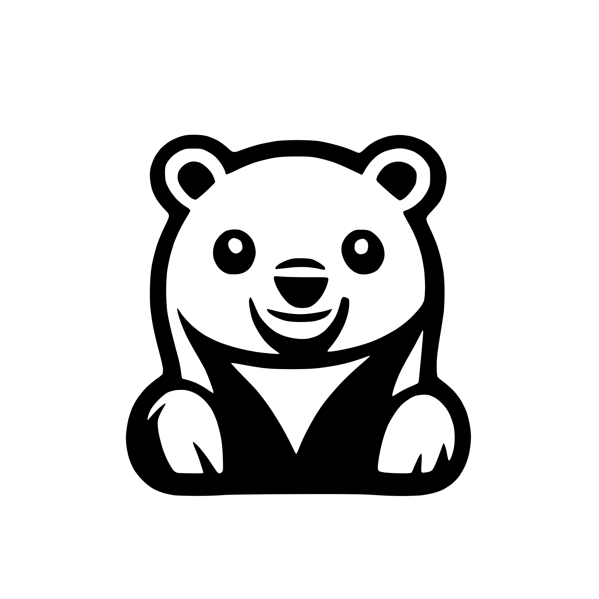AI-generated SVG of a Cute bear icon inspired by Salesforce's Cody the bear mascot