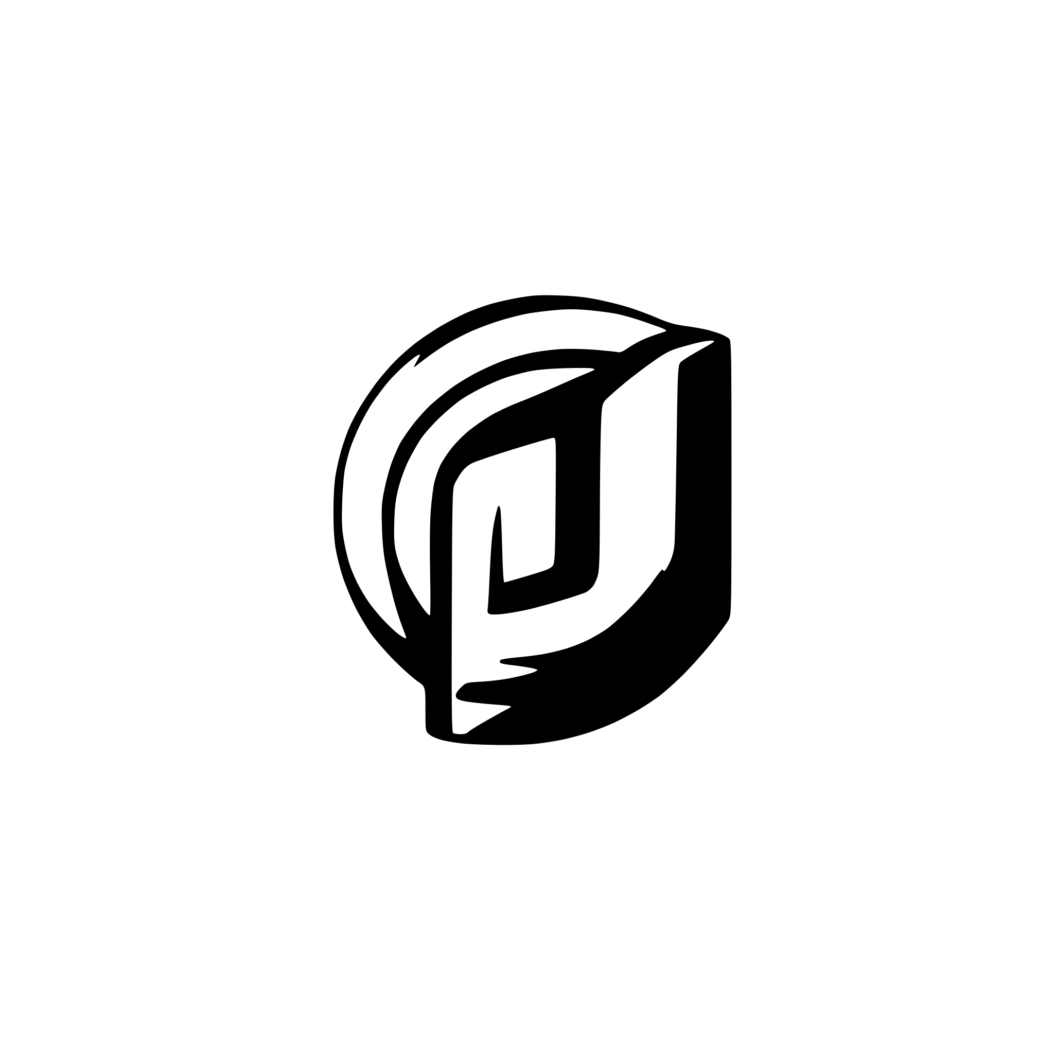AI-generated SVG of a letter e, minimalist logo