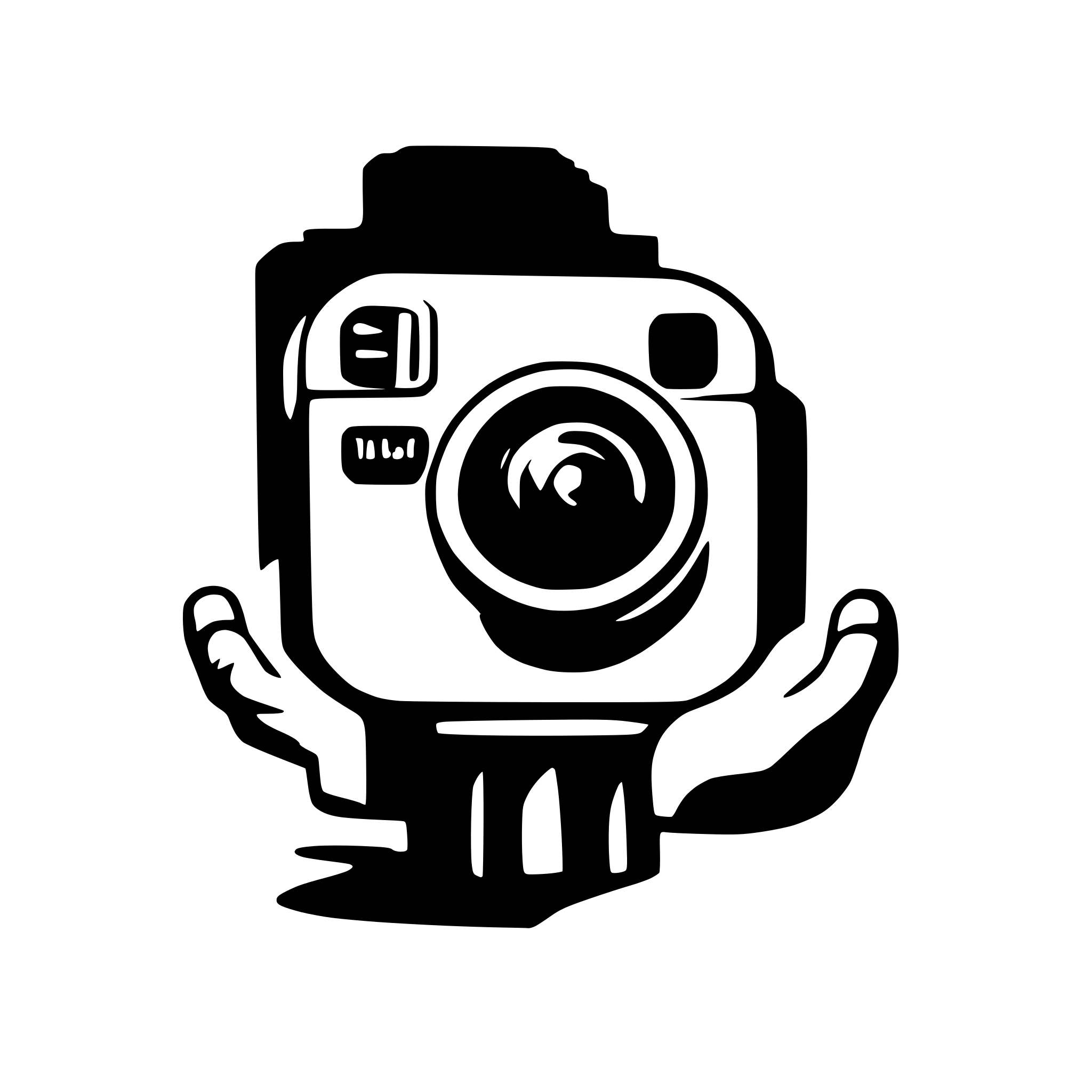 AI-generated SVG of a instagram