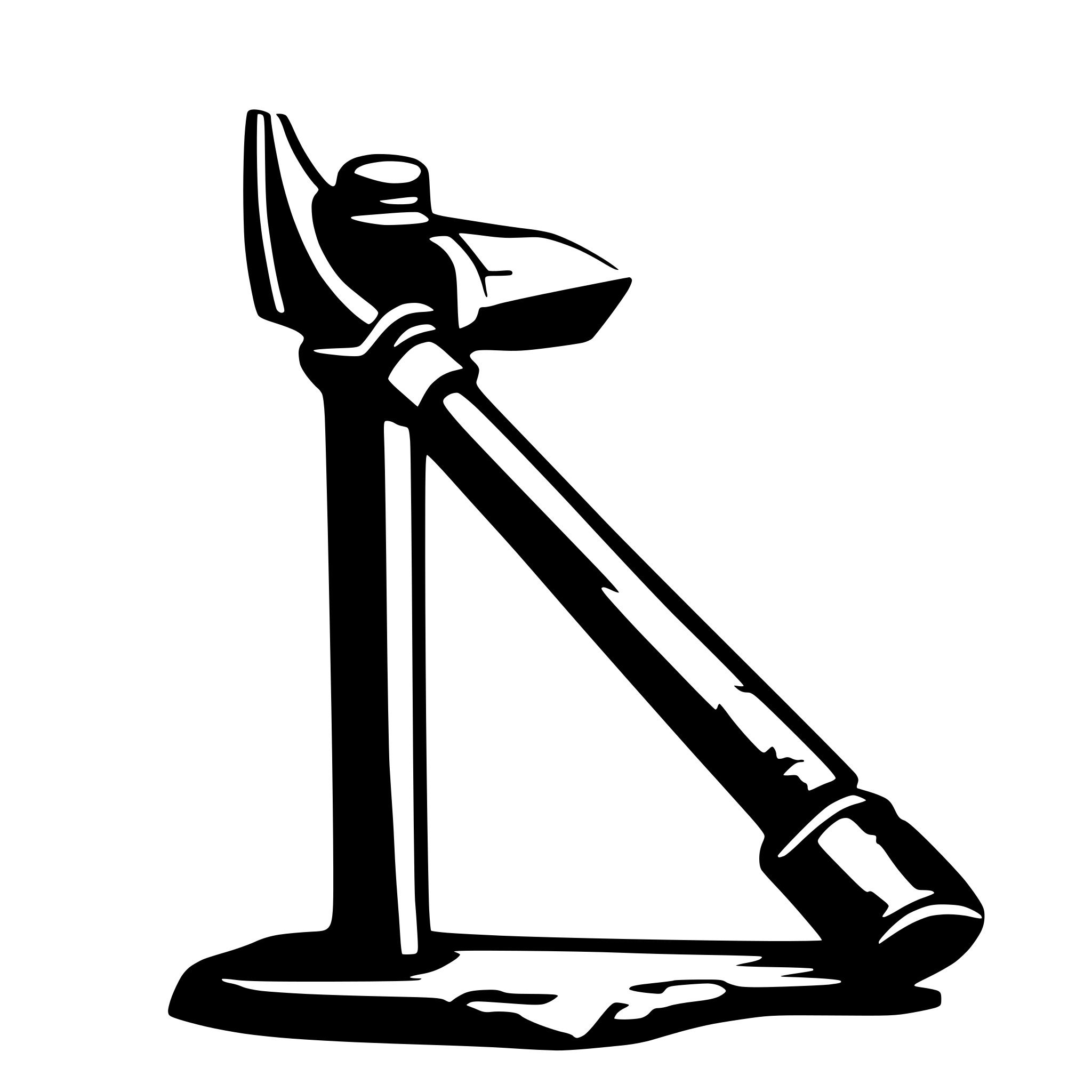 AI-generated SVG of 'blacksmith hammer'