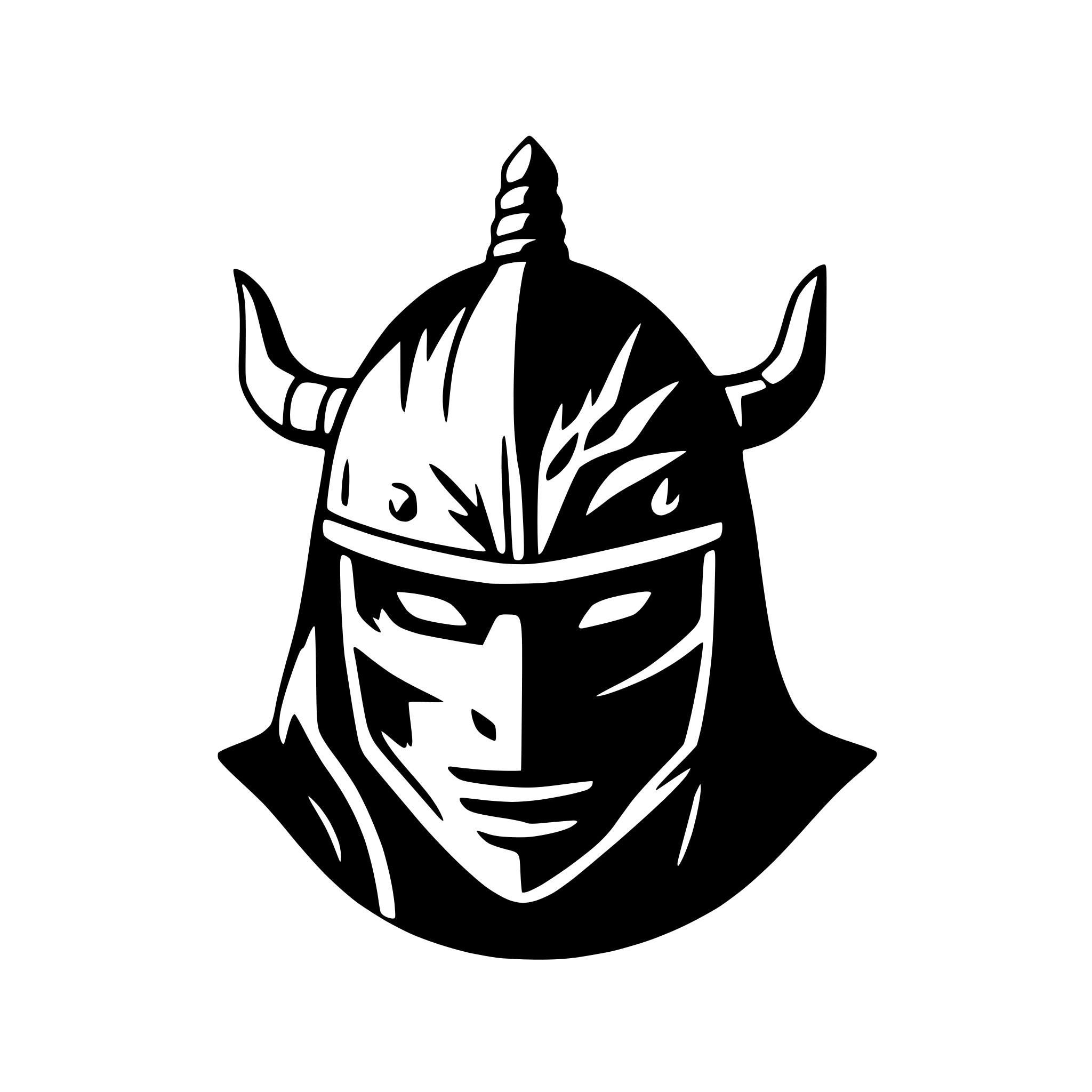AI-generated SVG of 'samurai helmet with dragon'