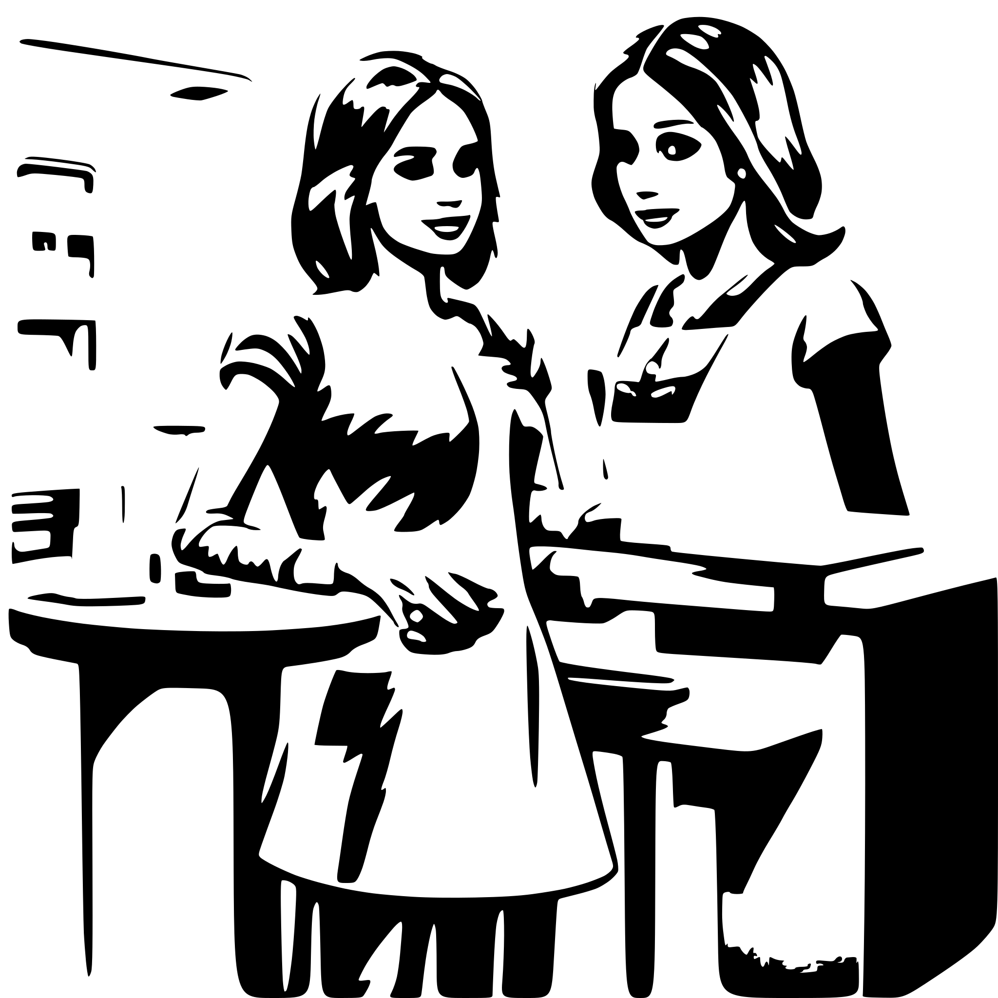 AI-generated SVG of a a pregnant lady stands at a counter looking at the cashier AI-generated SVG of a a pregnant lady stands at a counter looking at the cashier