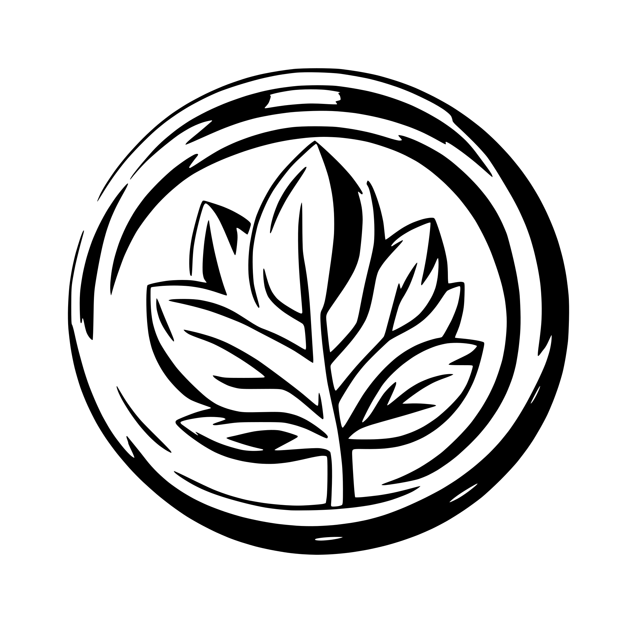 AI-generated SVG of 'mandala'