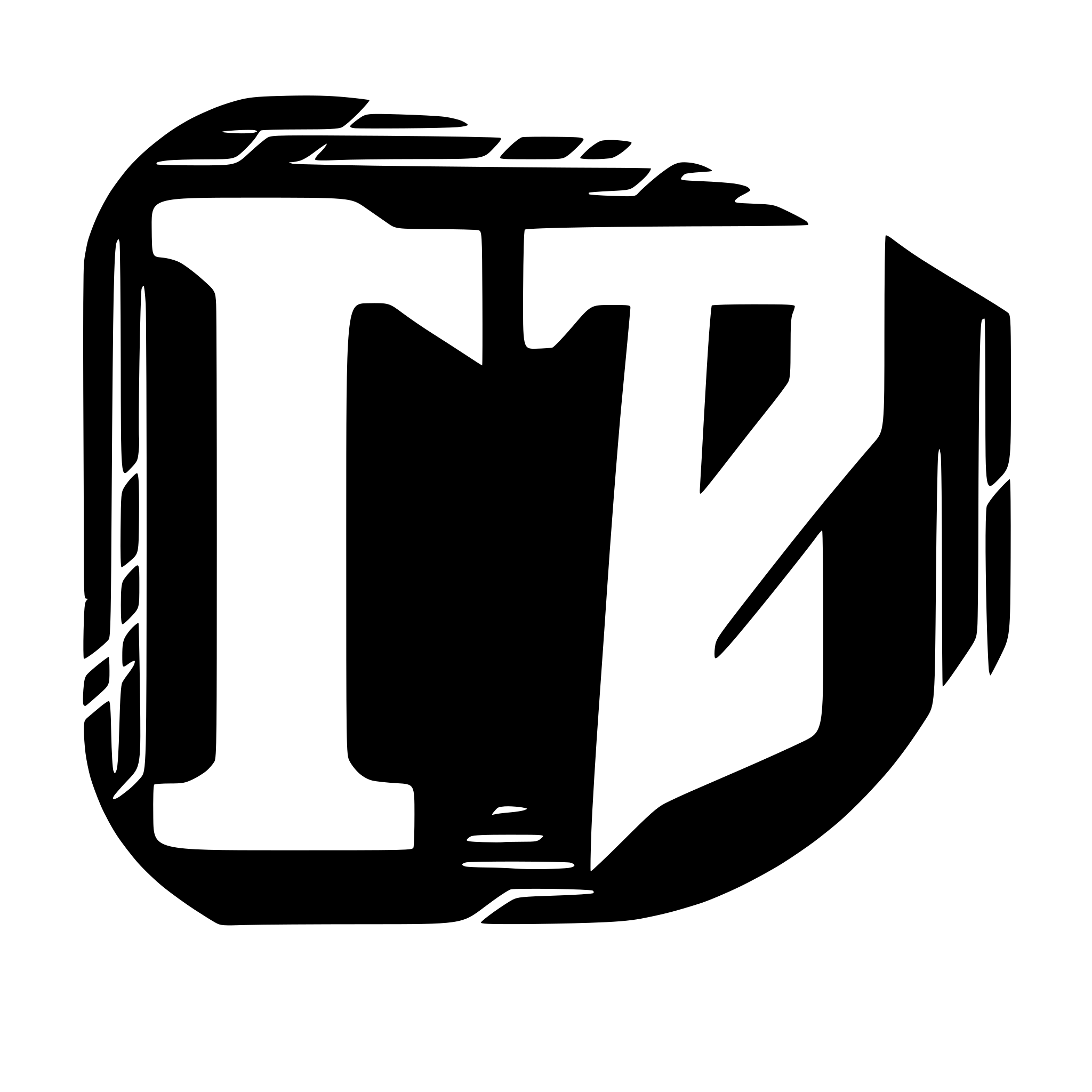 AI-generated SVG of a letter M. elegant geometric