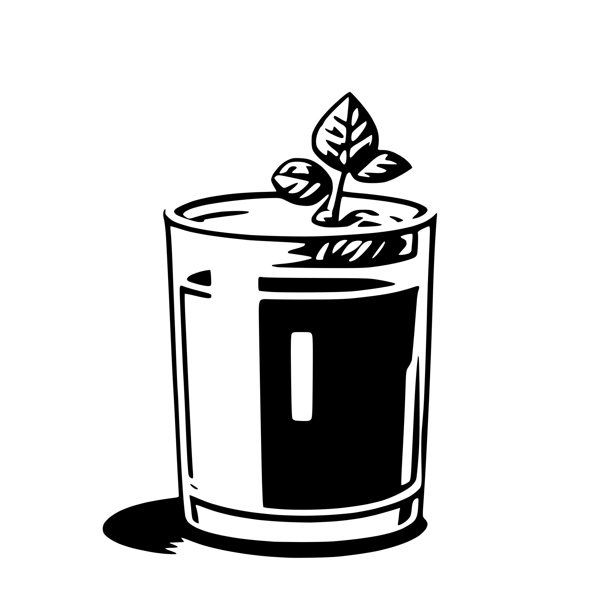 AI-generated SVG of a drink