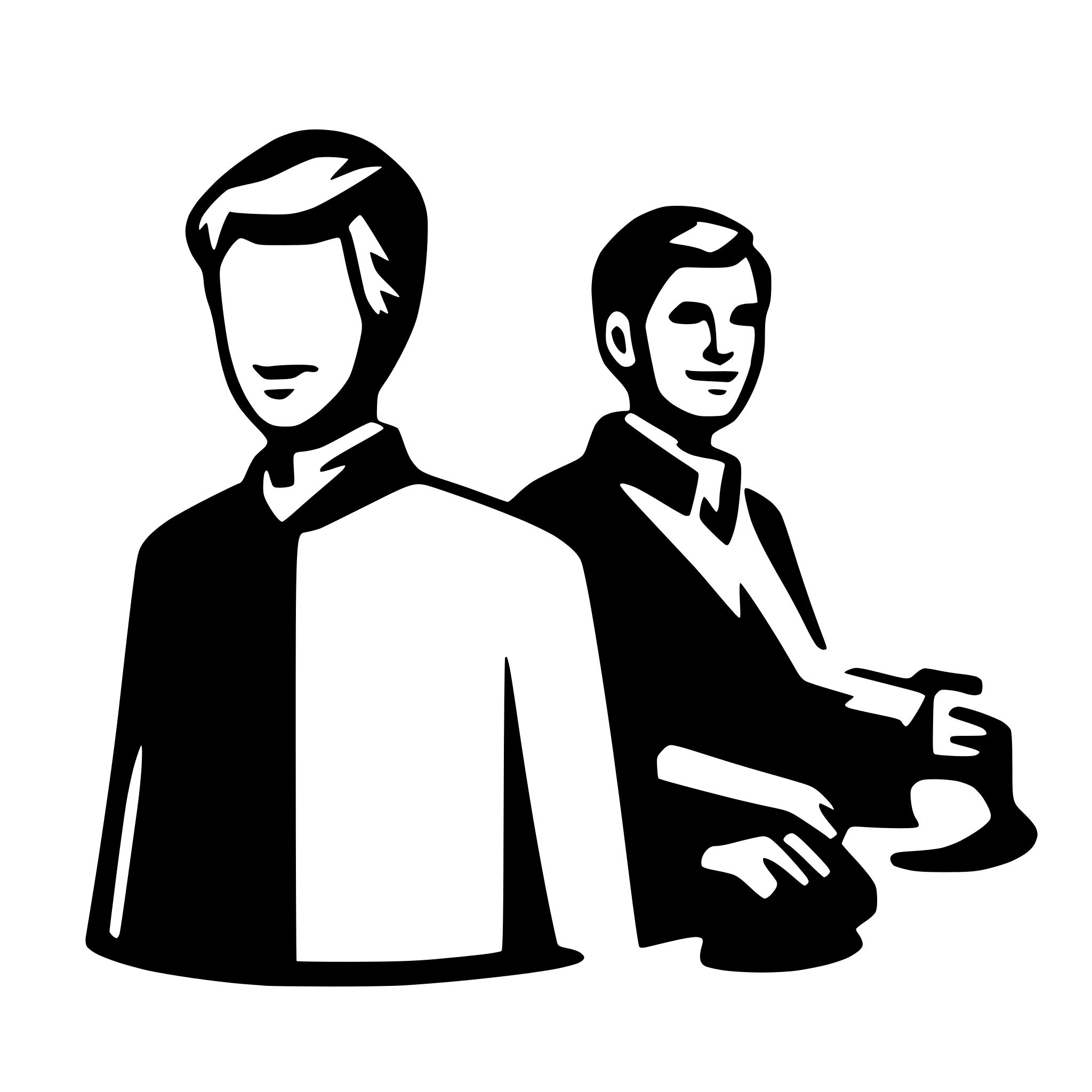 AI-generated SVG of a icon users group