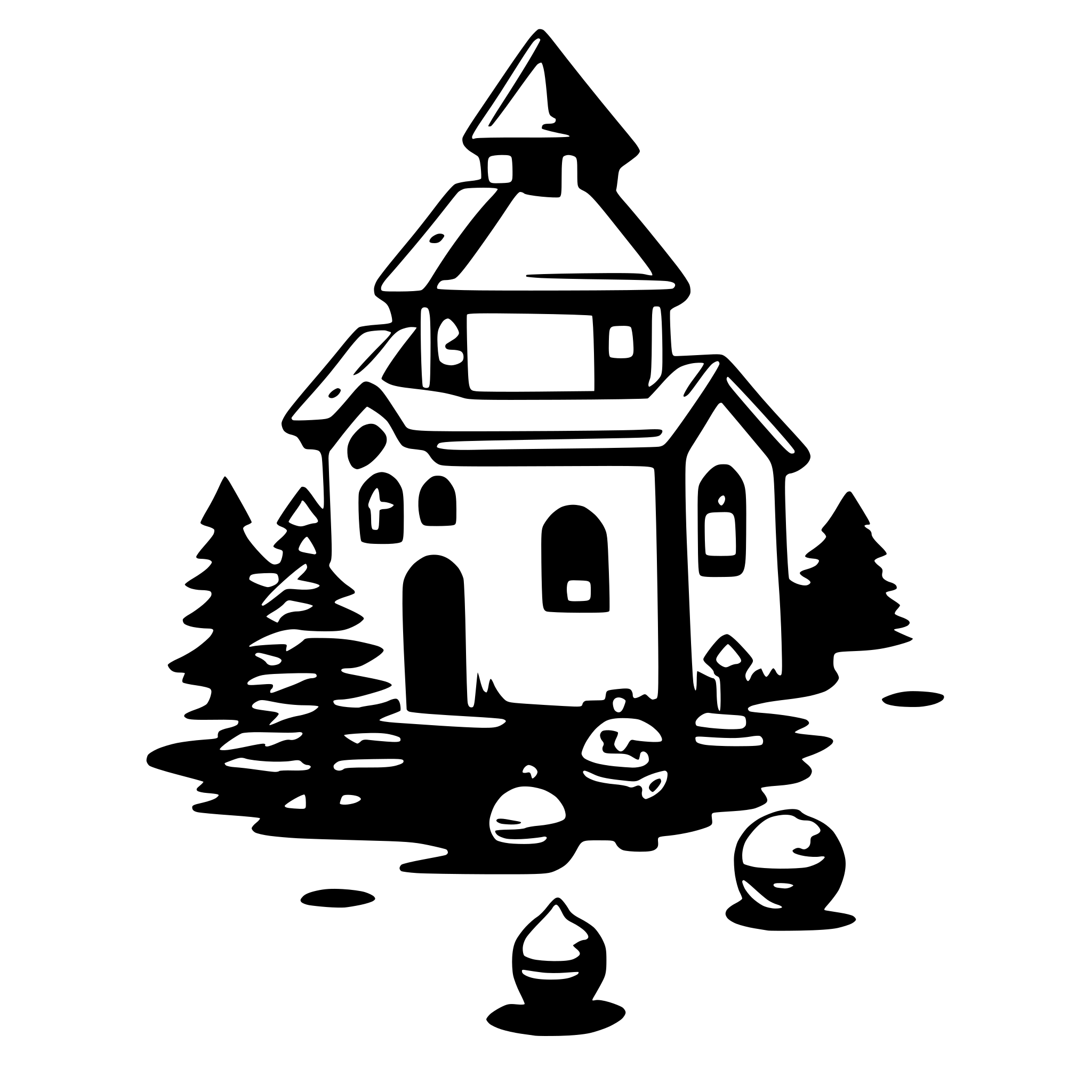 AI-generated SVG of 'Christmas background pattern'