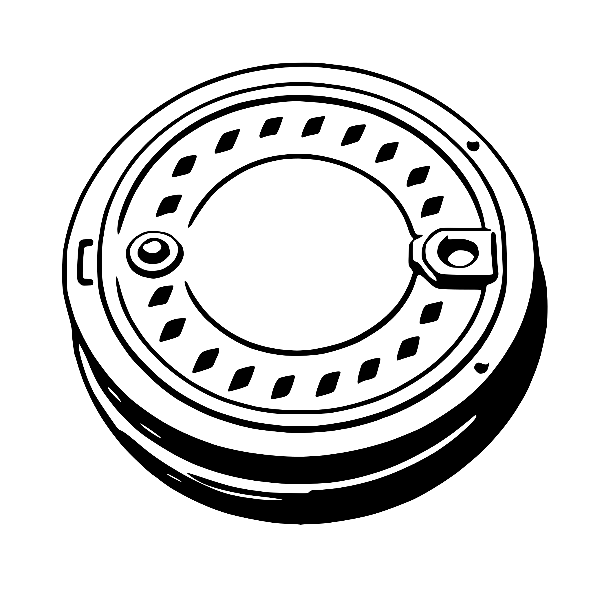 AI-generated SVG of 'manhole cover'