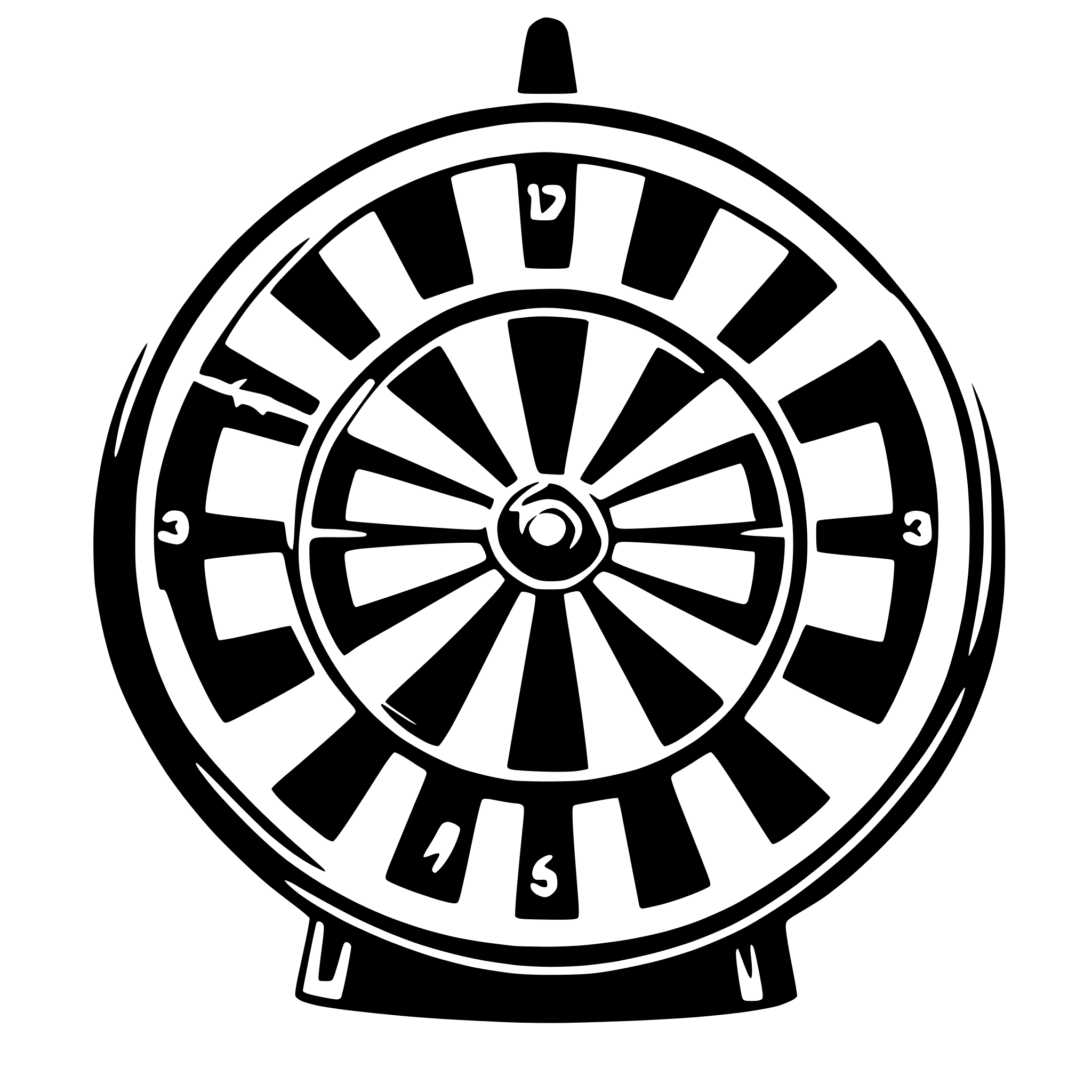 AI-generated SVG of 'MP dartboard'