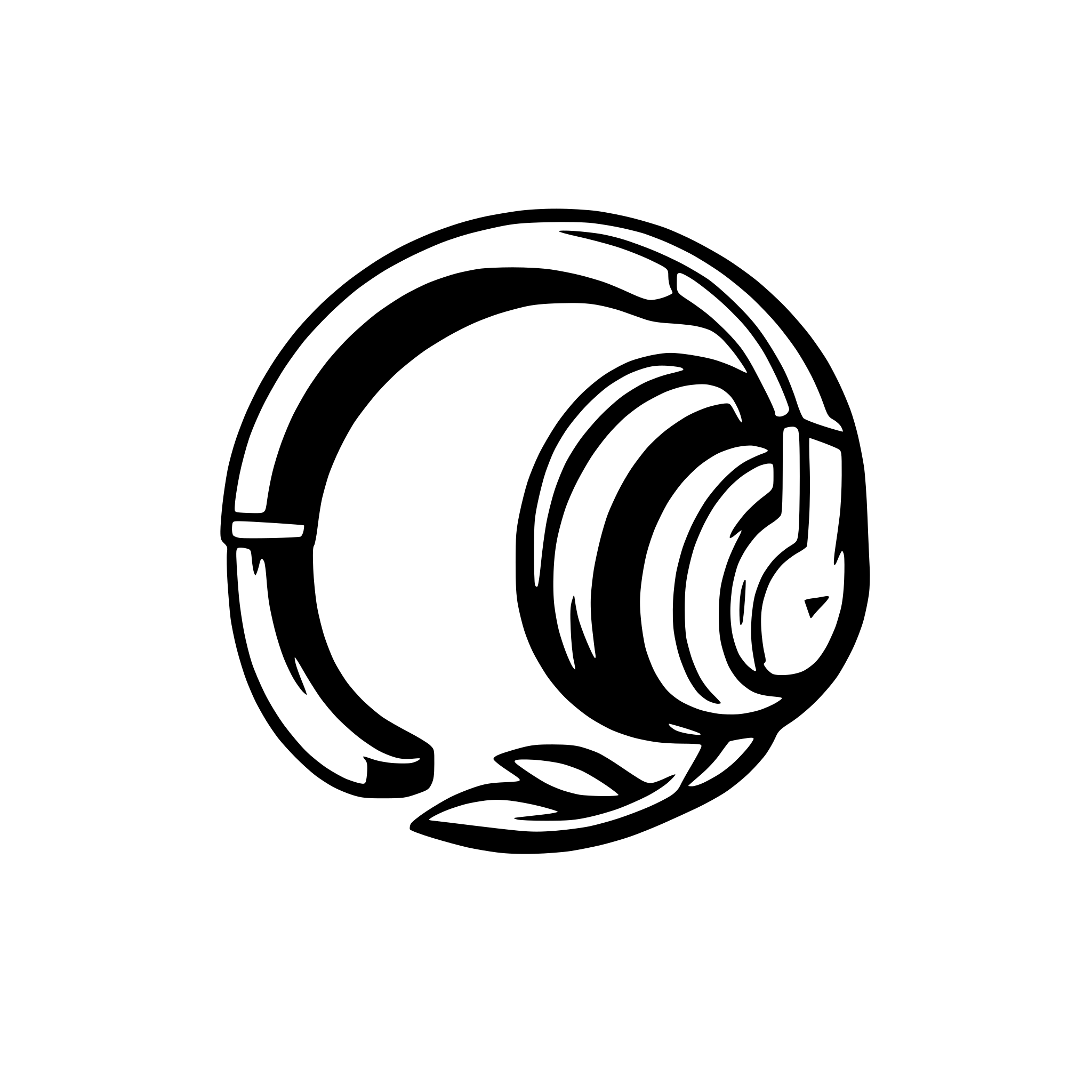 AI-generated SVG of a headphones