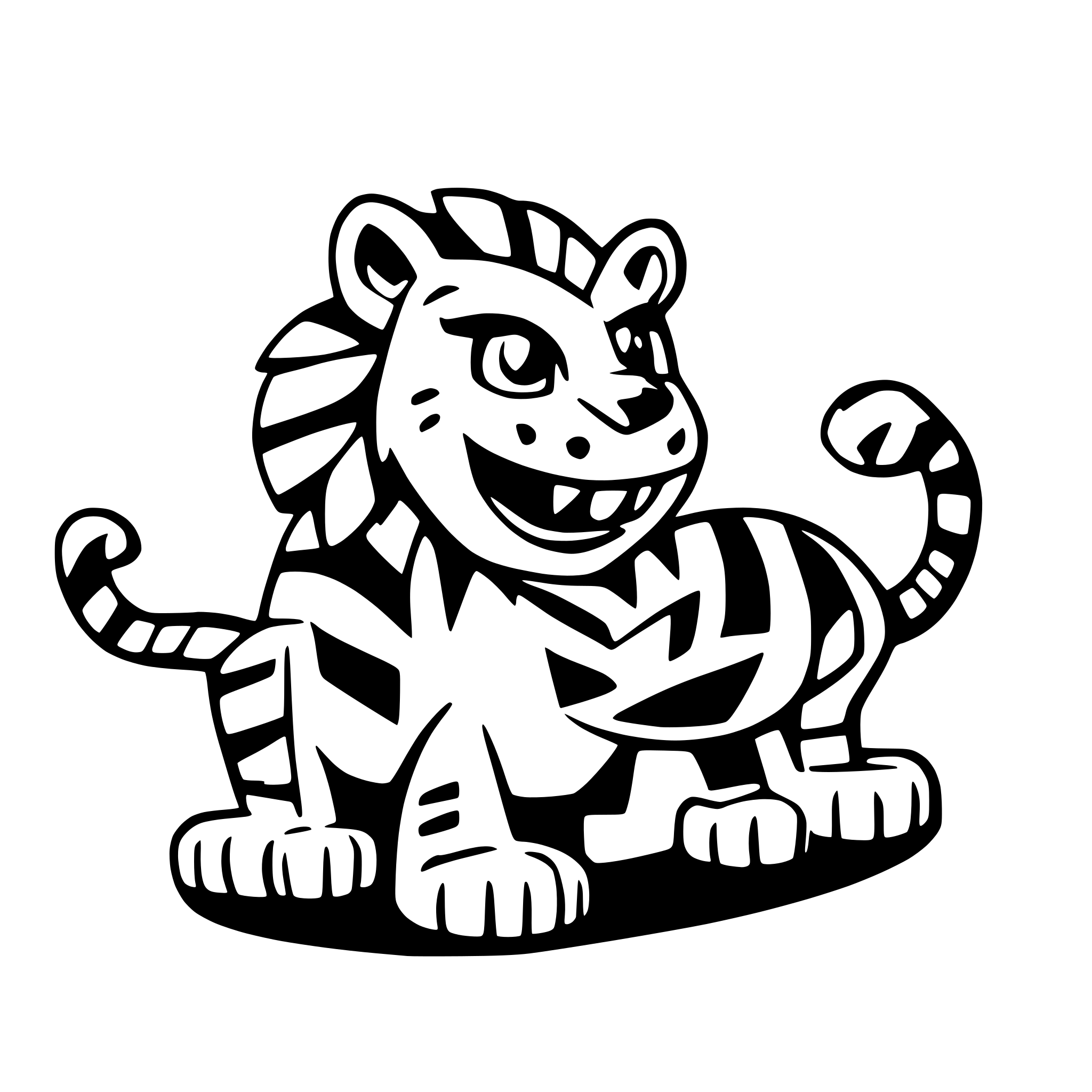 AI-generated SVG of a lion, fight, tiger