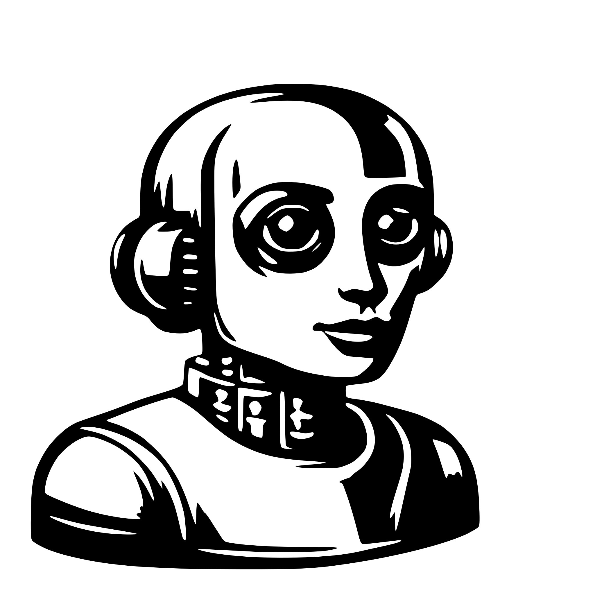 AI-generated SVG of a AI