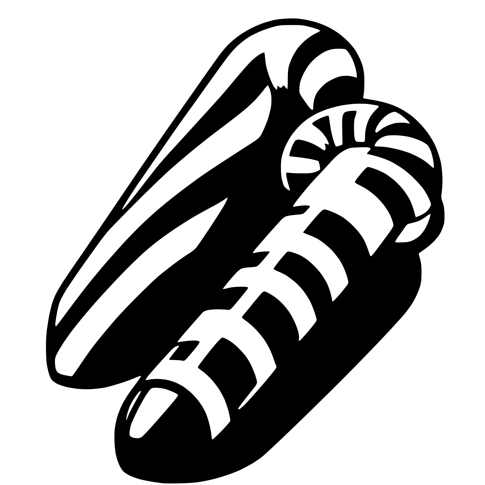 AI-generated SVG of a candy cane