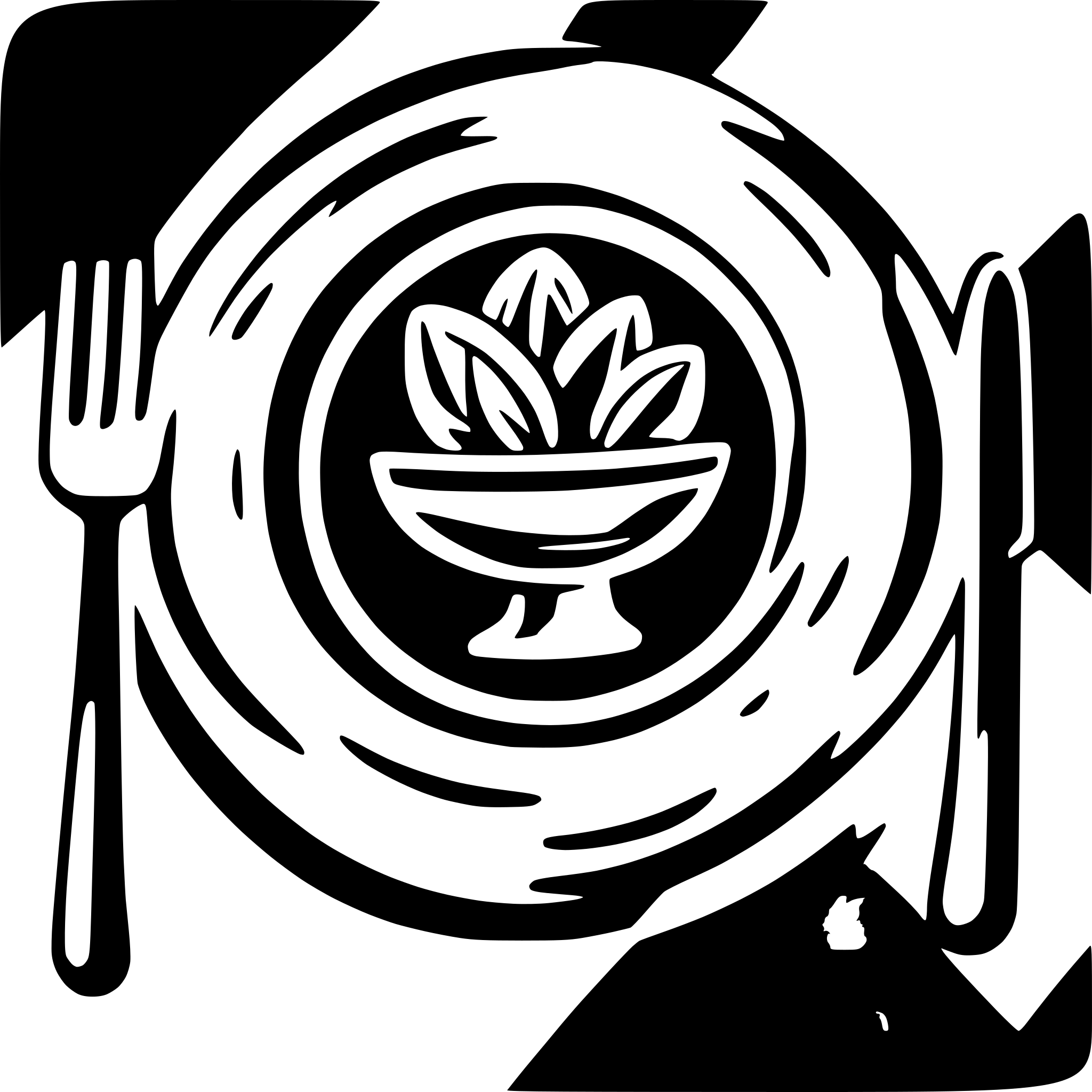 AI-generated SVG of a a food delivery logo with the word 'Manztou'