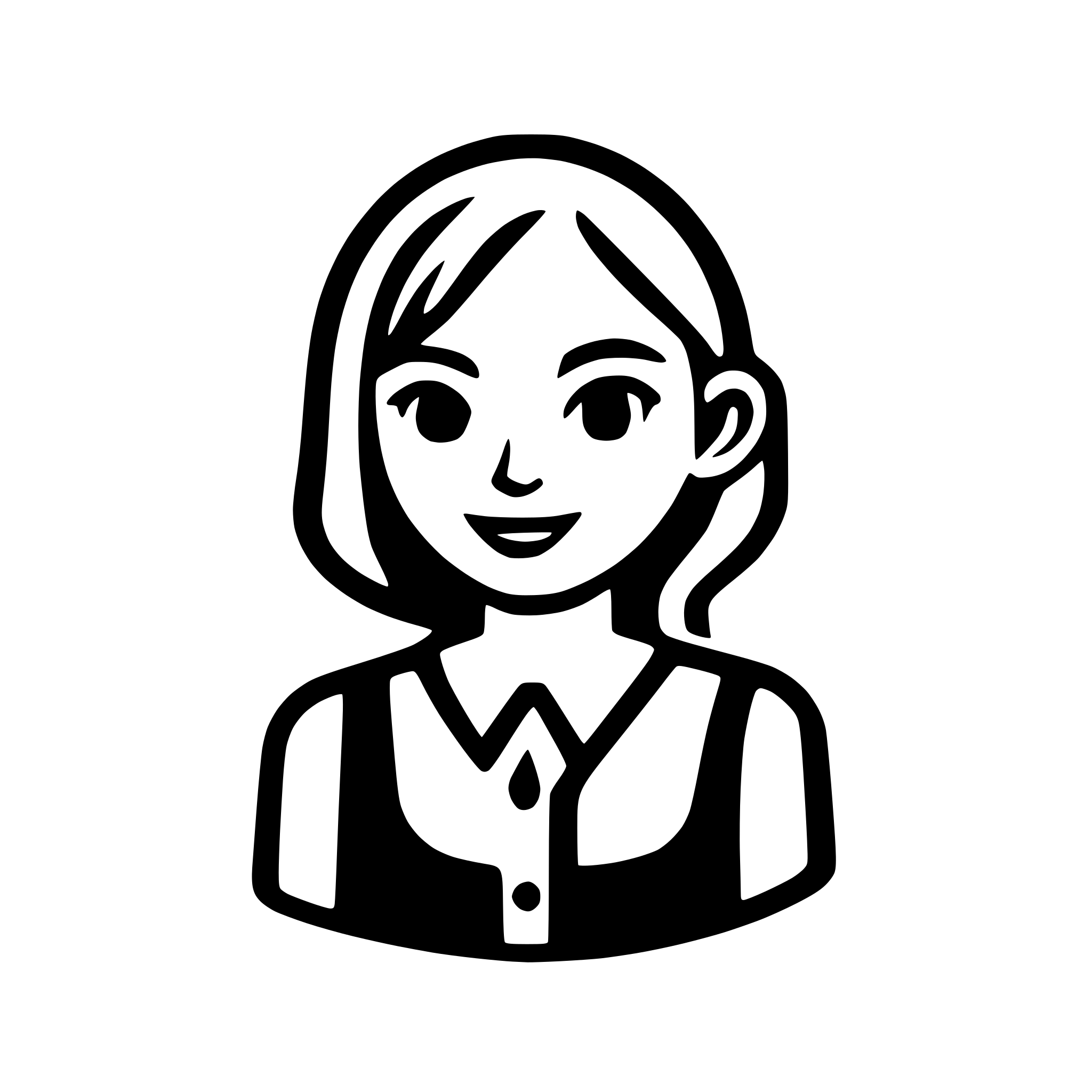 AI-generated SVG of a customer service simple icon