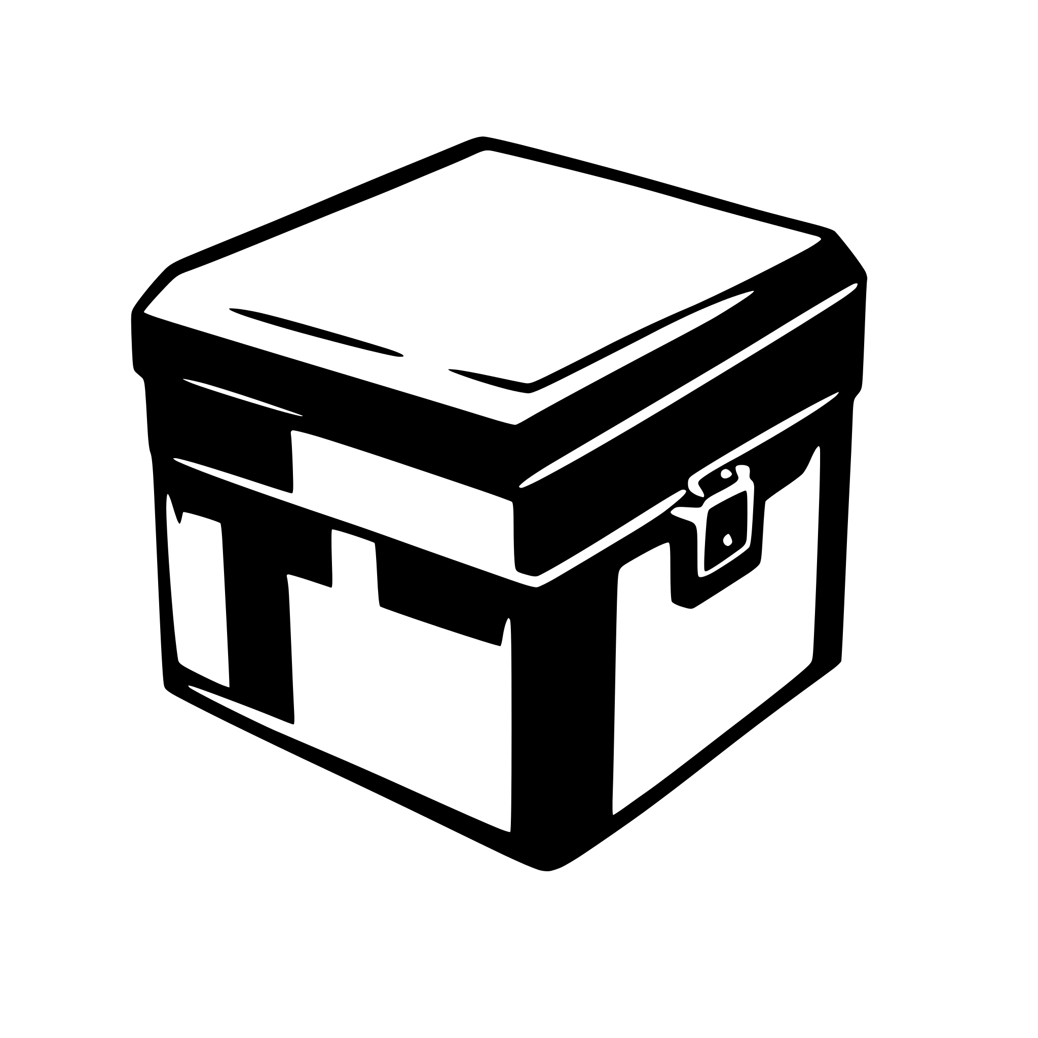 AI-generated SVG of 'box'