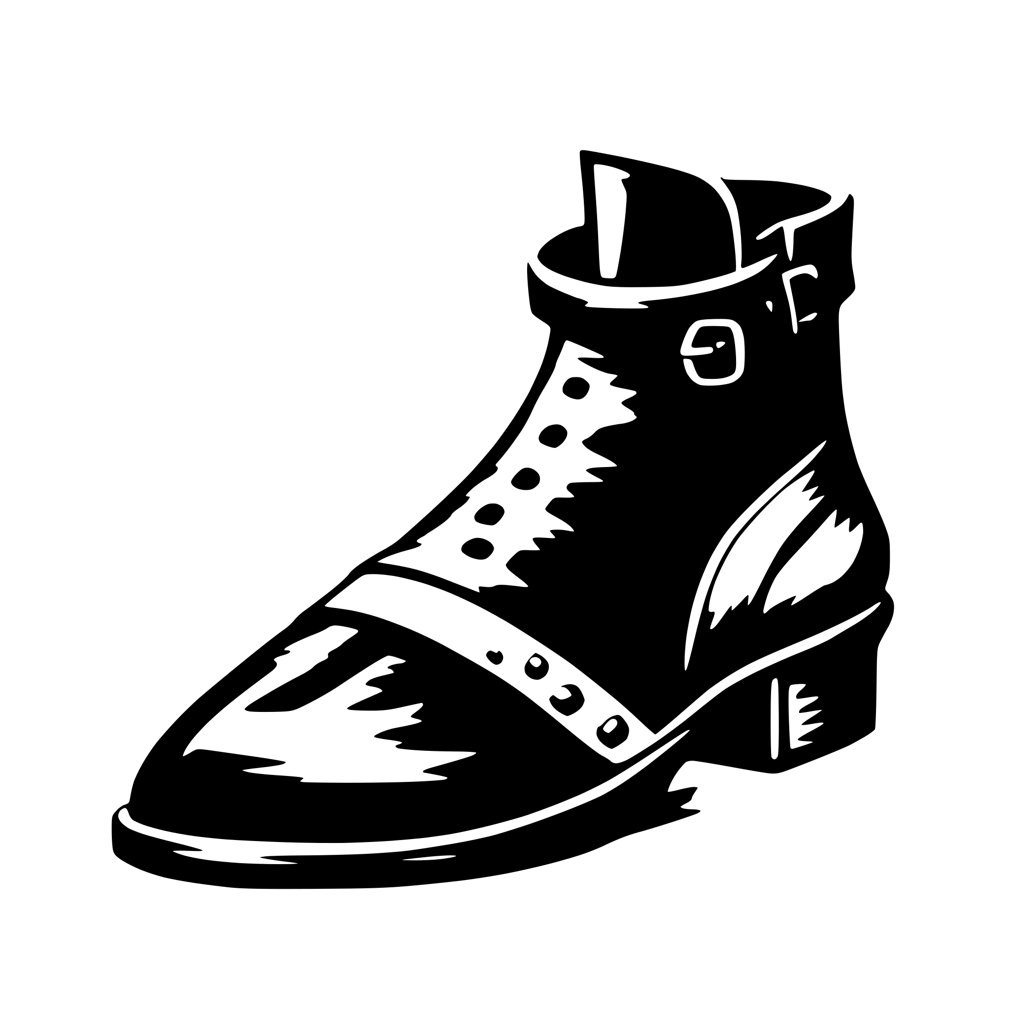 AI-generated SVG of 'medieval shoe'