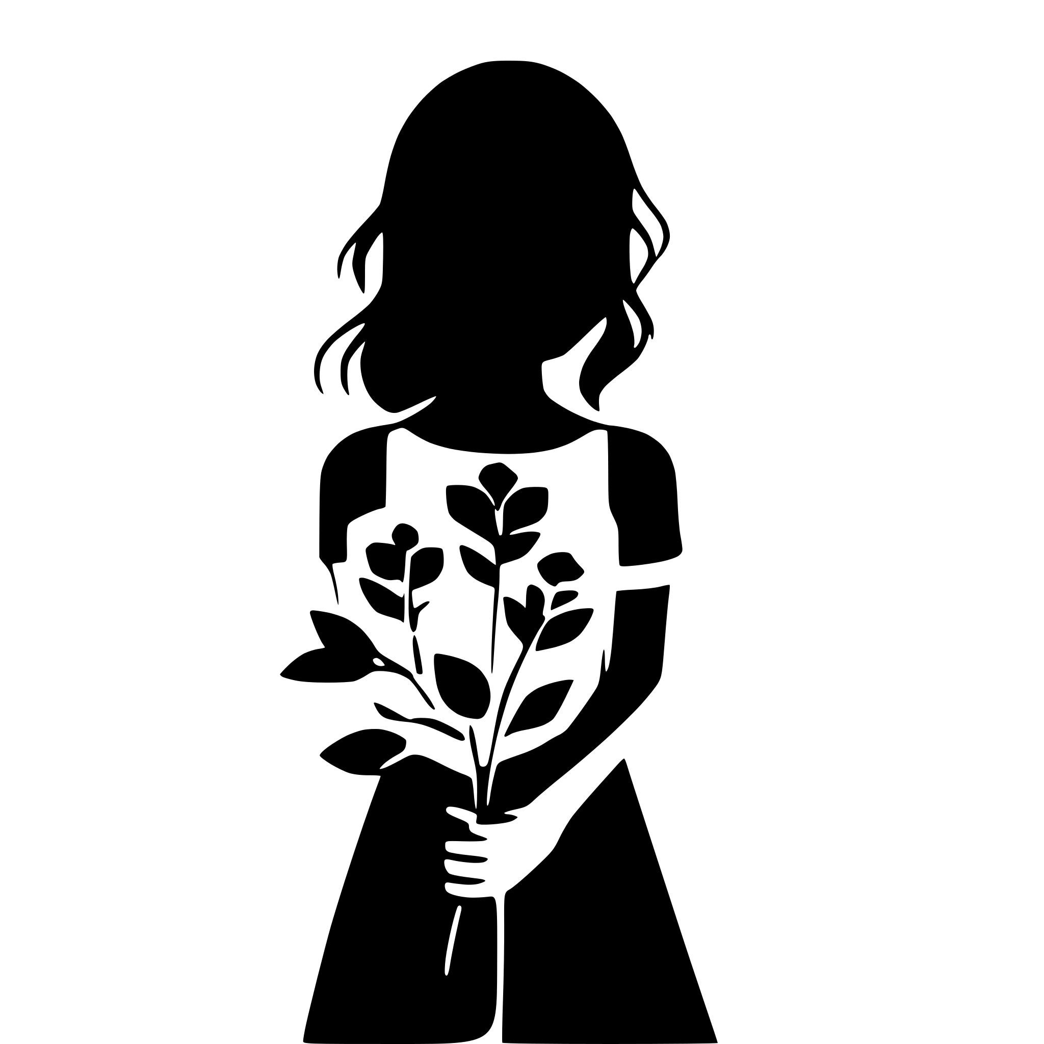 AI-generated SVG of a roses hearts love