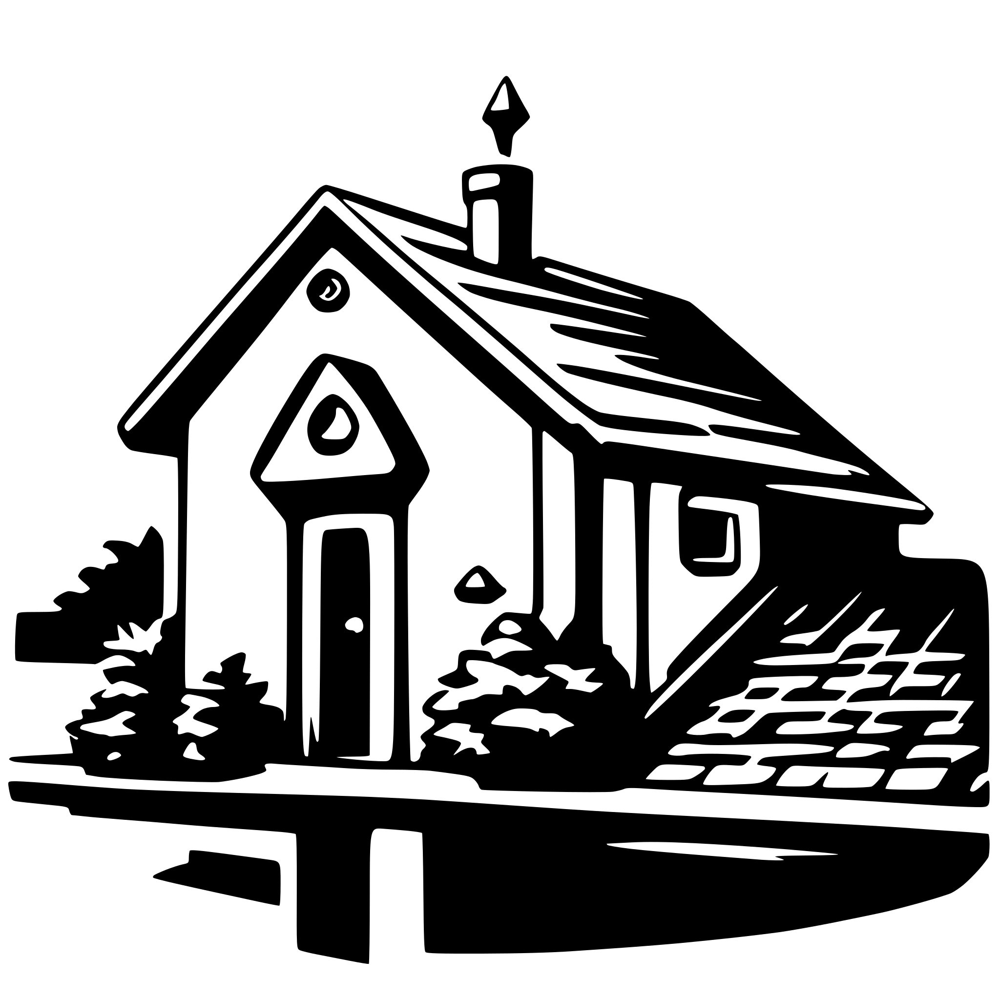 AI-generated SVG of 'roofing'