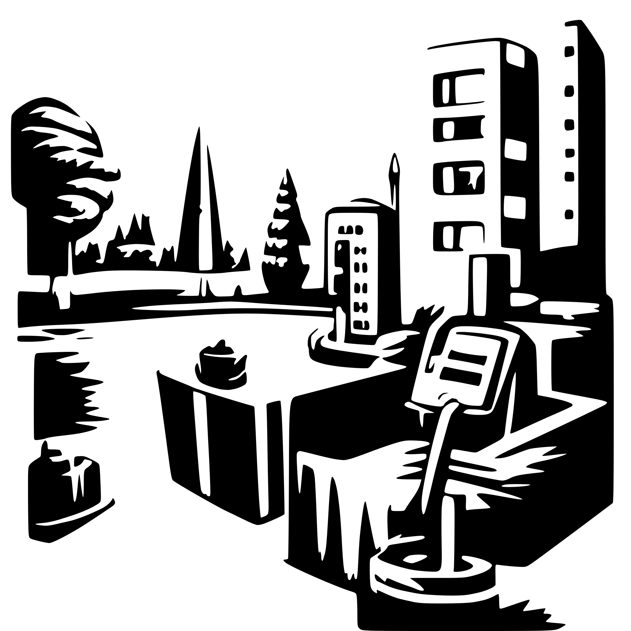 AI-generated SVG of a VDM