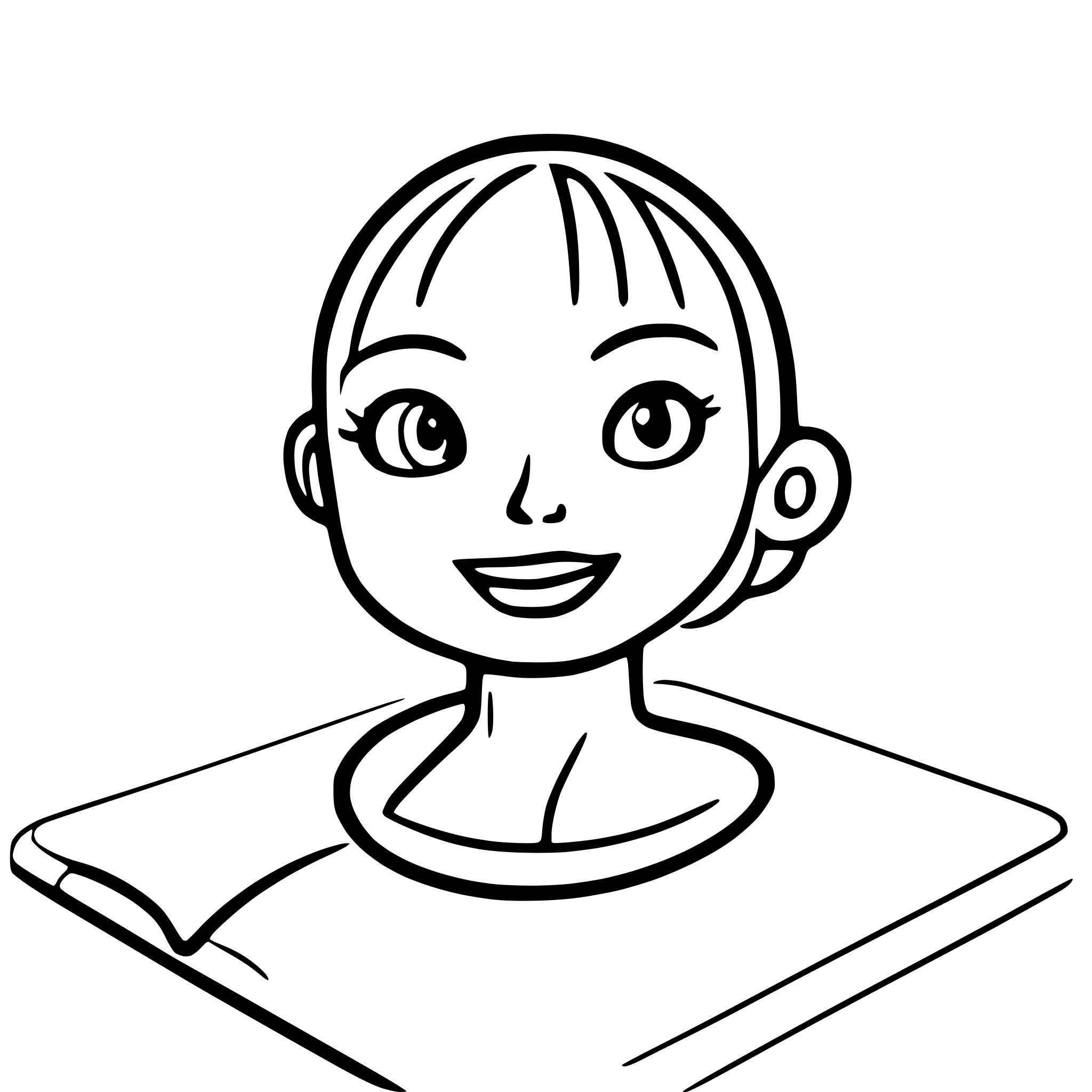 AI-generated SVG of a Artificial intelligence in education
