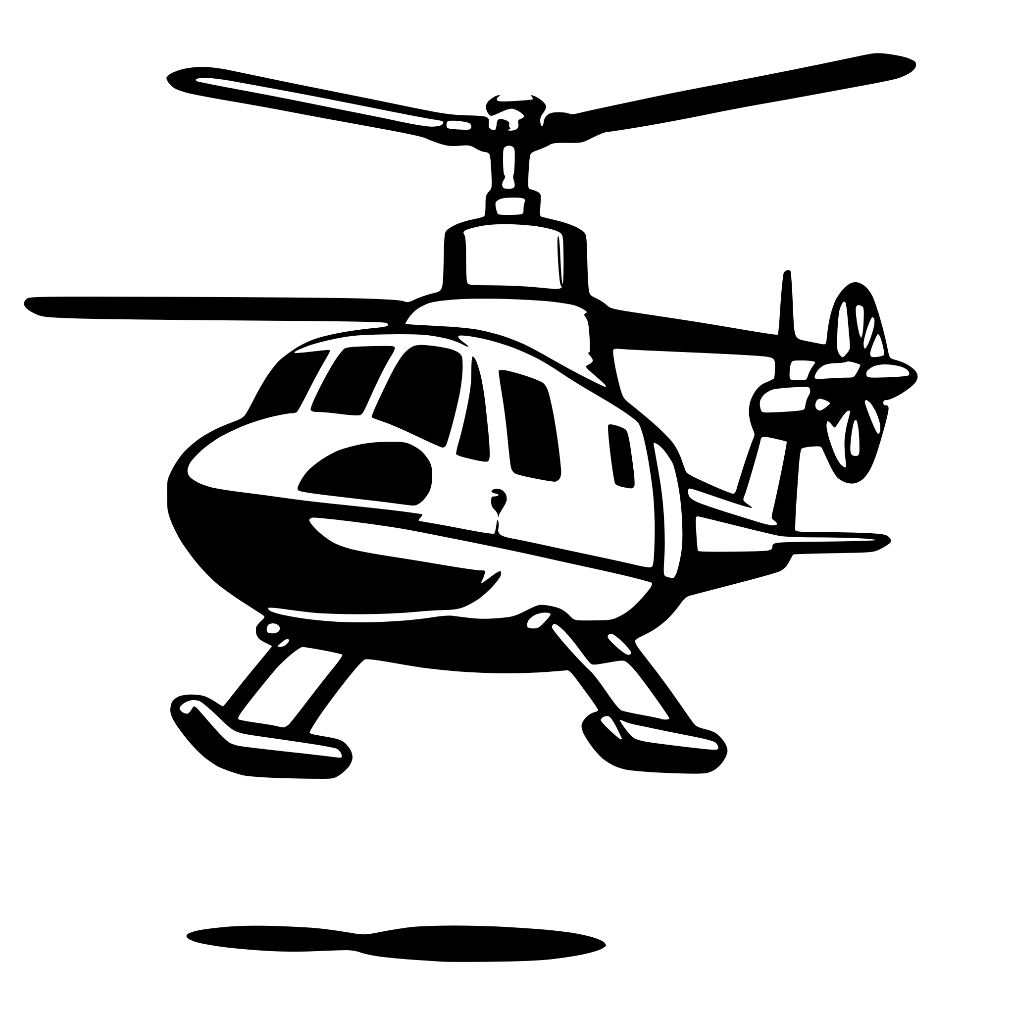 AI-generated SVG of 'helicopter with arms'