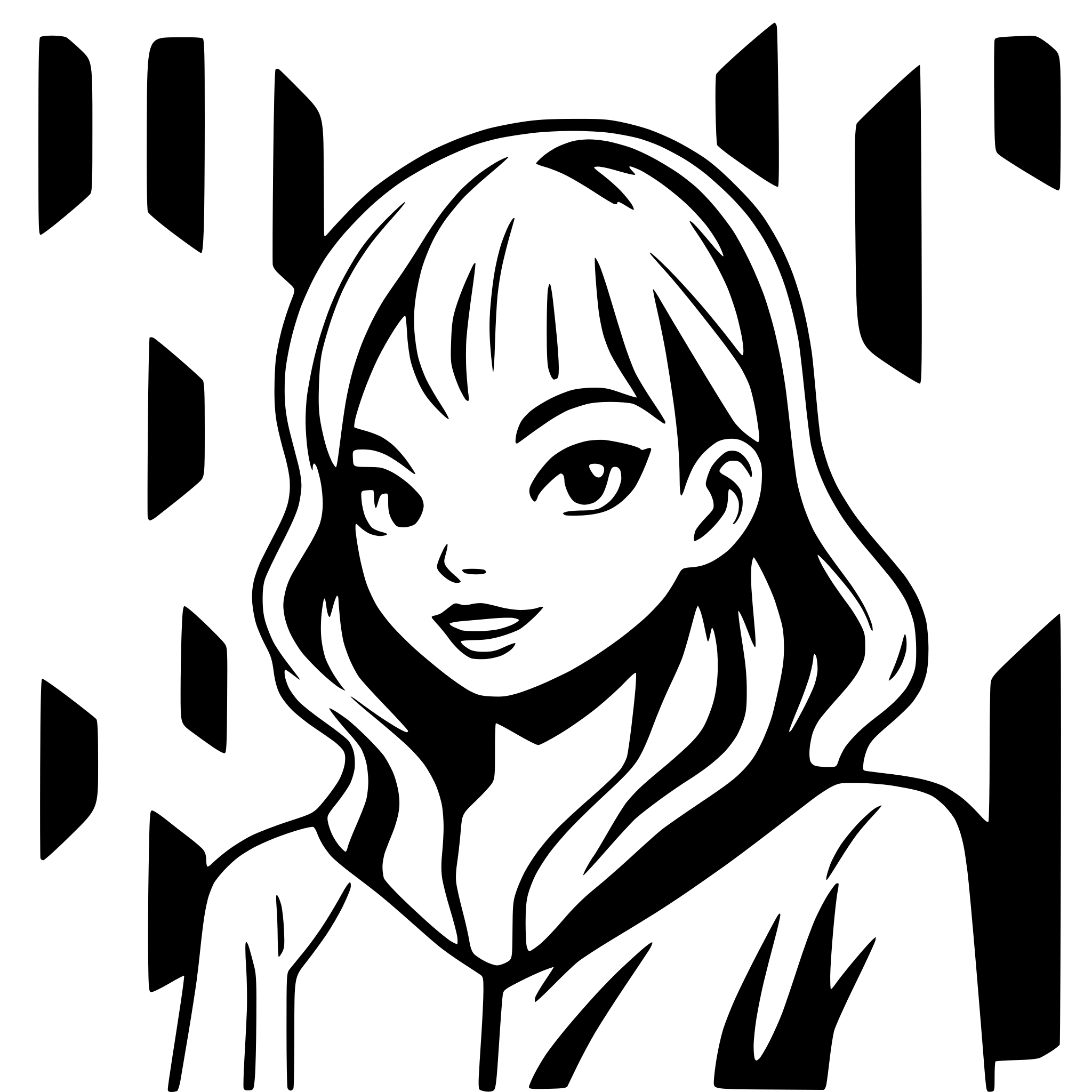 AI-generated SVG of a biometric