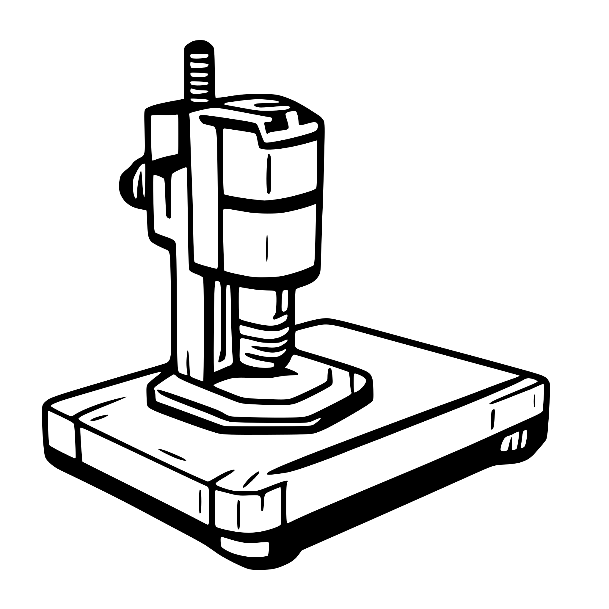 AI-generated SVG of 'a simple wood router'