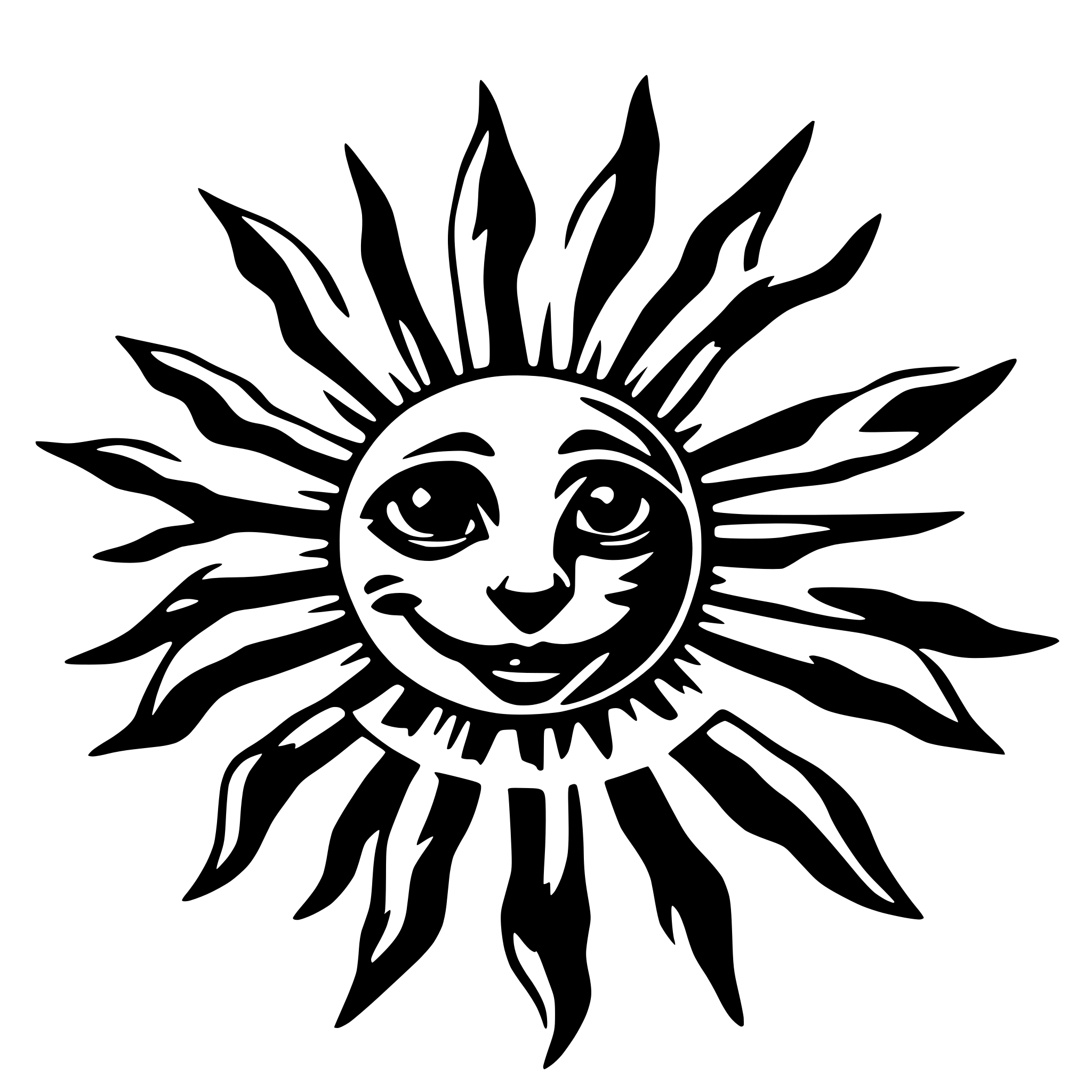 AI-generated SVG of 'sun catchedr'