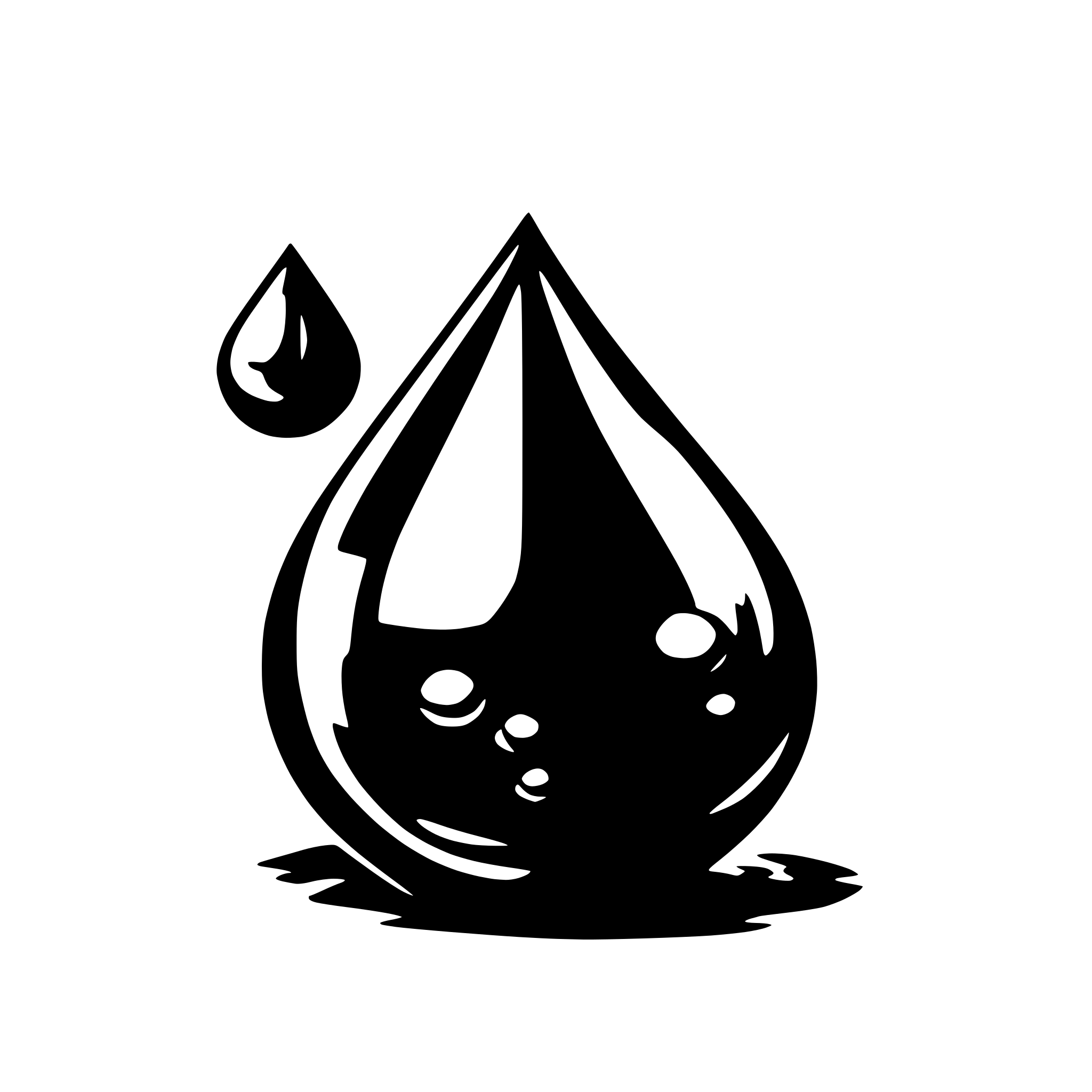 AI-generated SVG of a drop