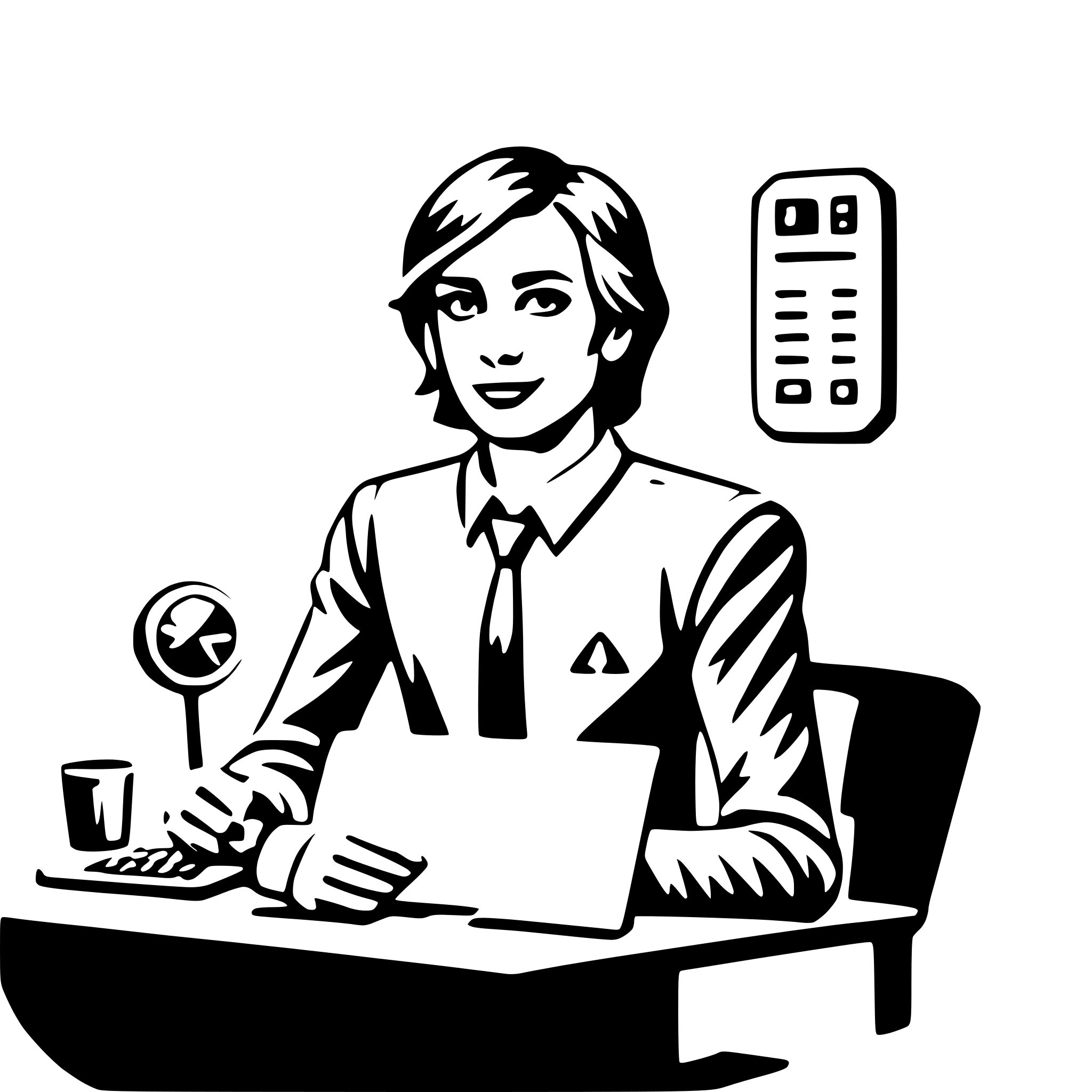 AI-generated SVG of 'it specialist'