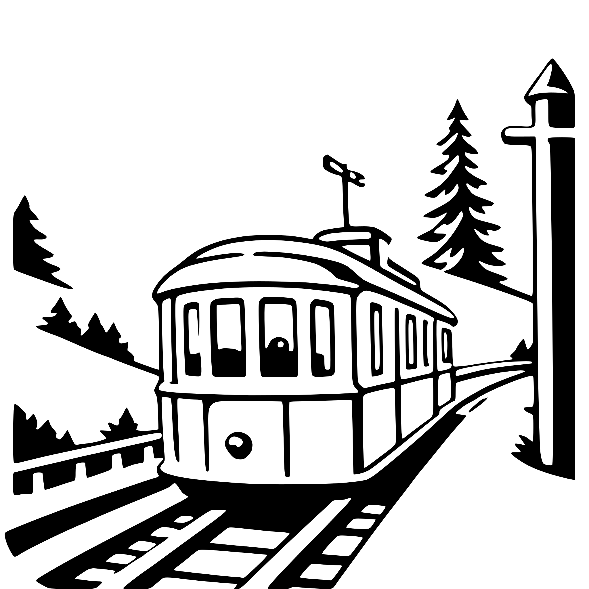 AI-generated SVG of 'funicular'