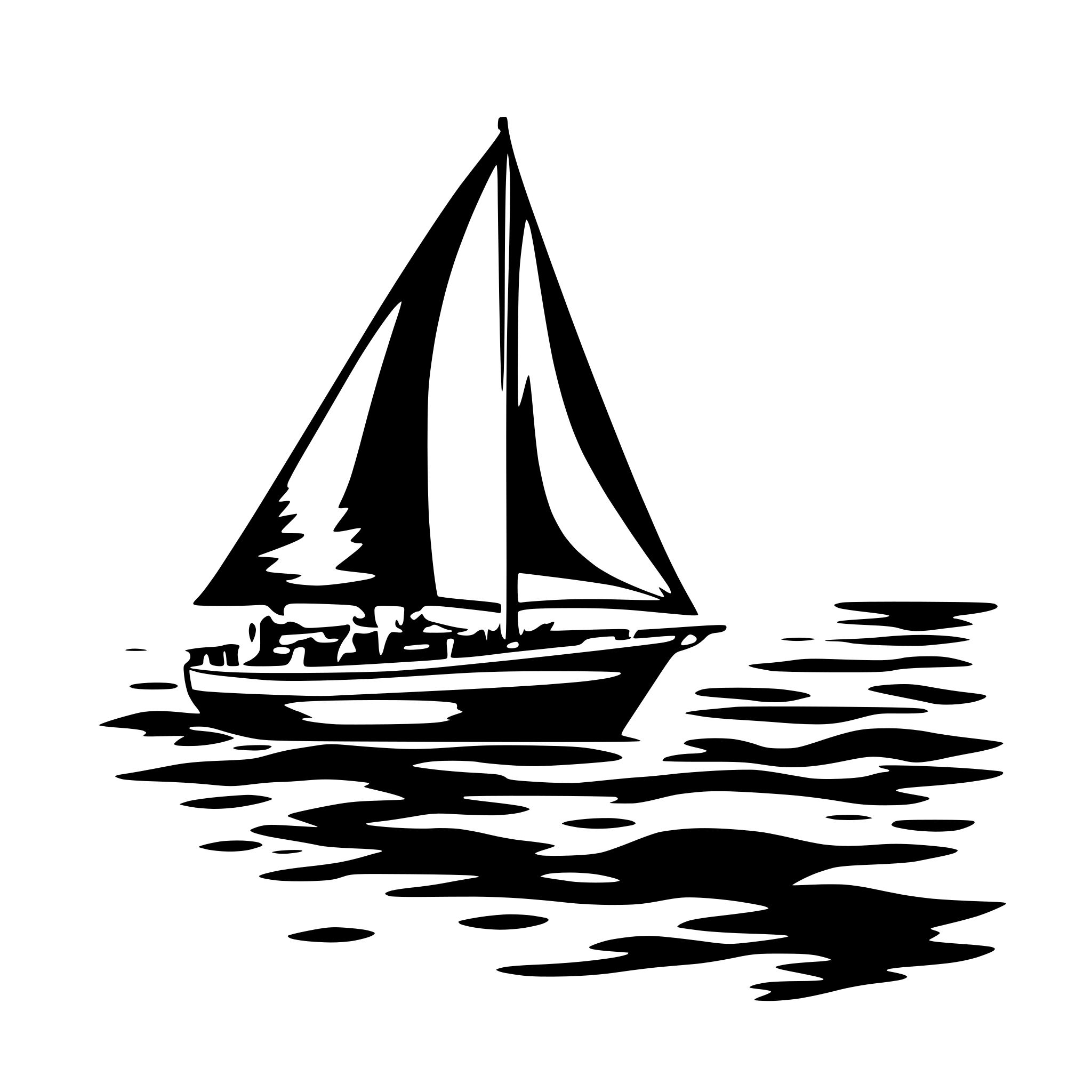 AI-generated SVG of 'sailing boats race, peaceful sea'