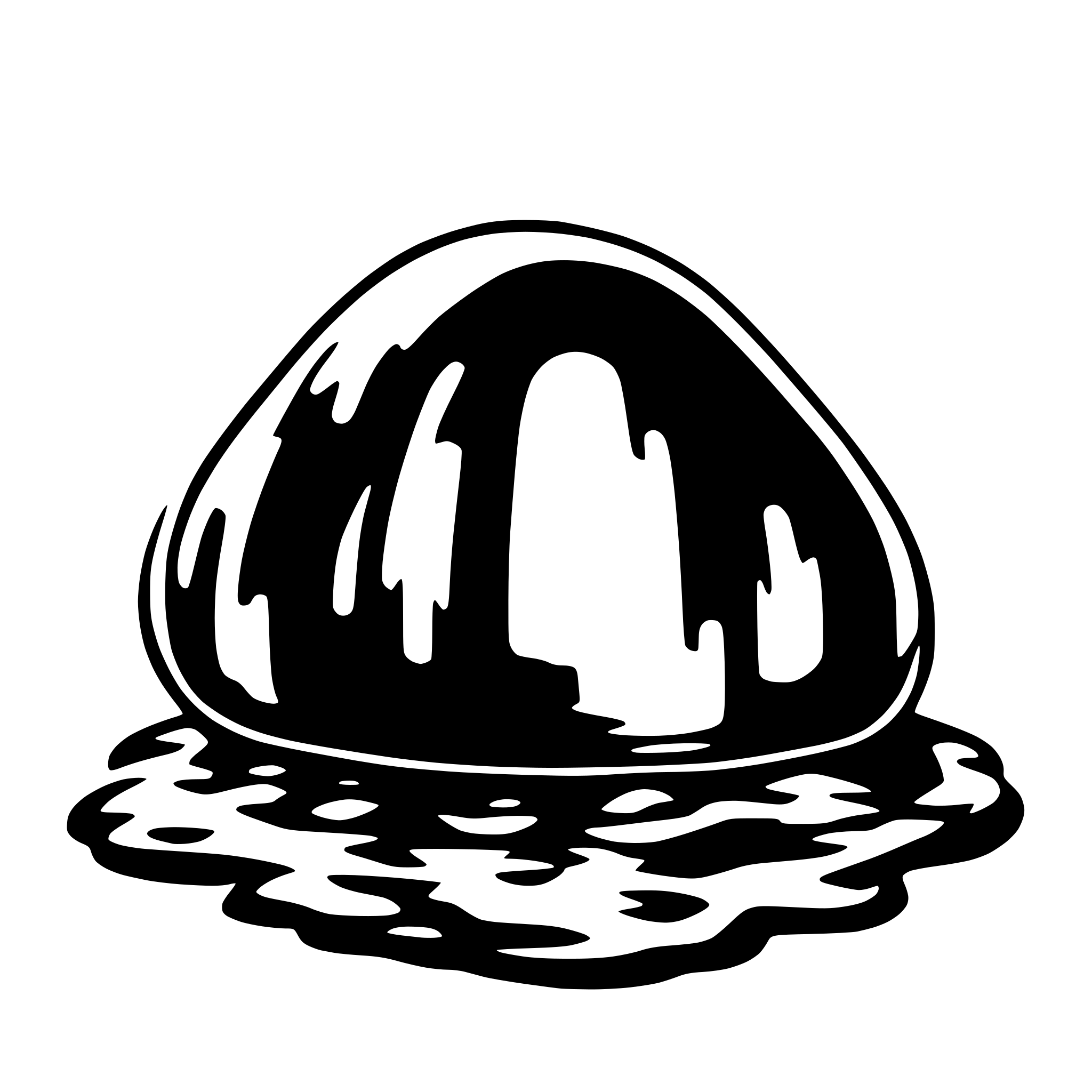 AI-generated SVG of 'blob picture'