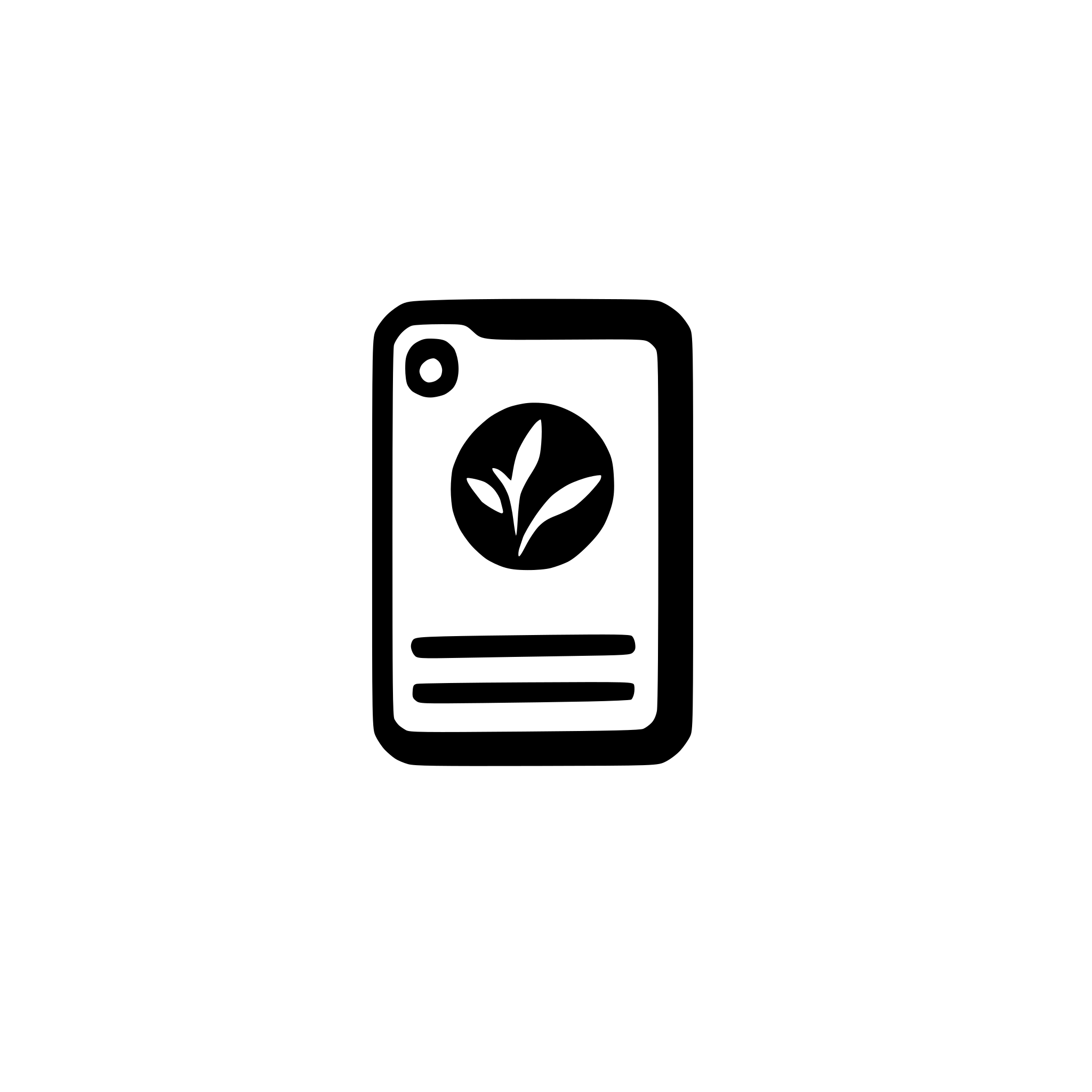 AI-generated SVG of a phone