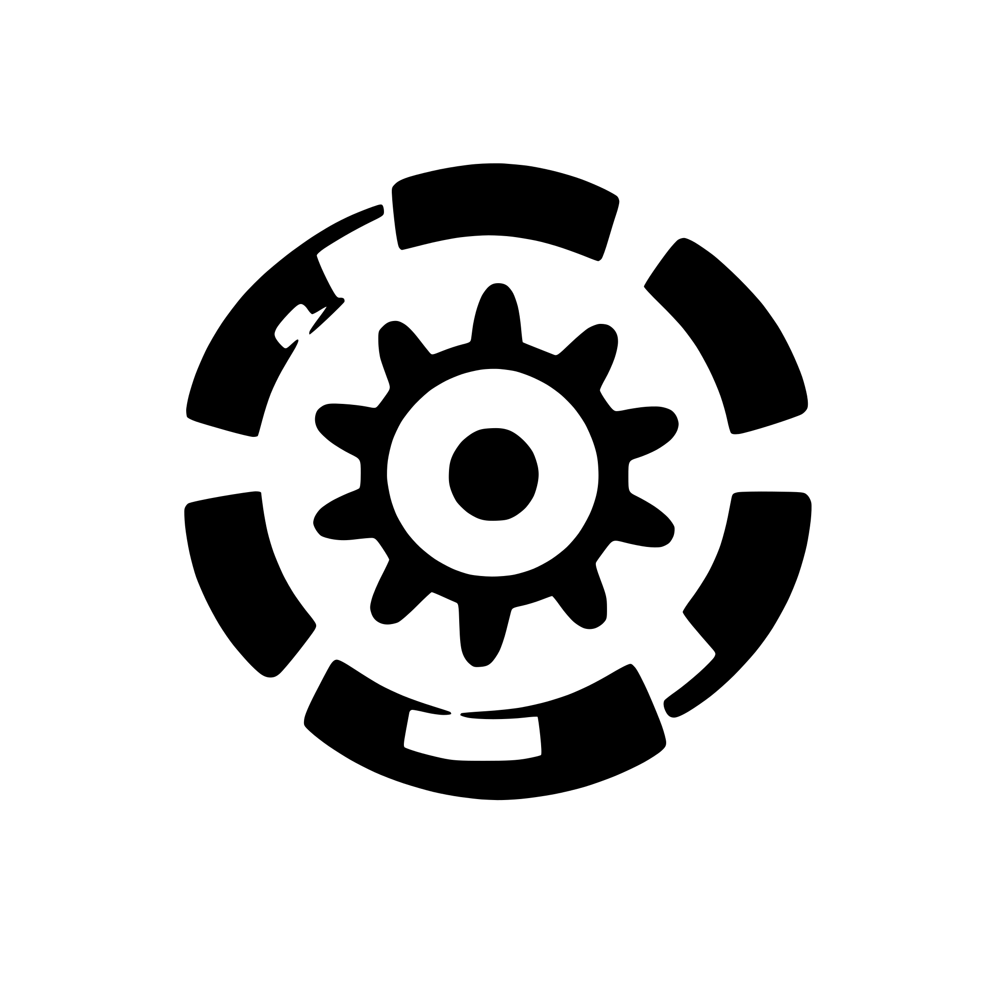 AI-generated SVG of 'a simple an abstract burst'