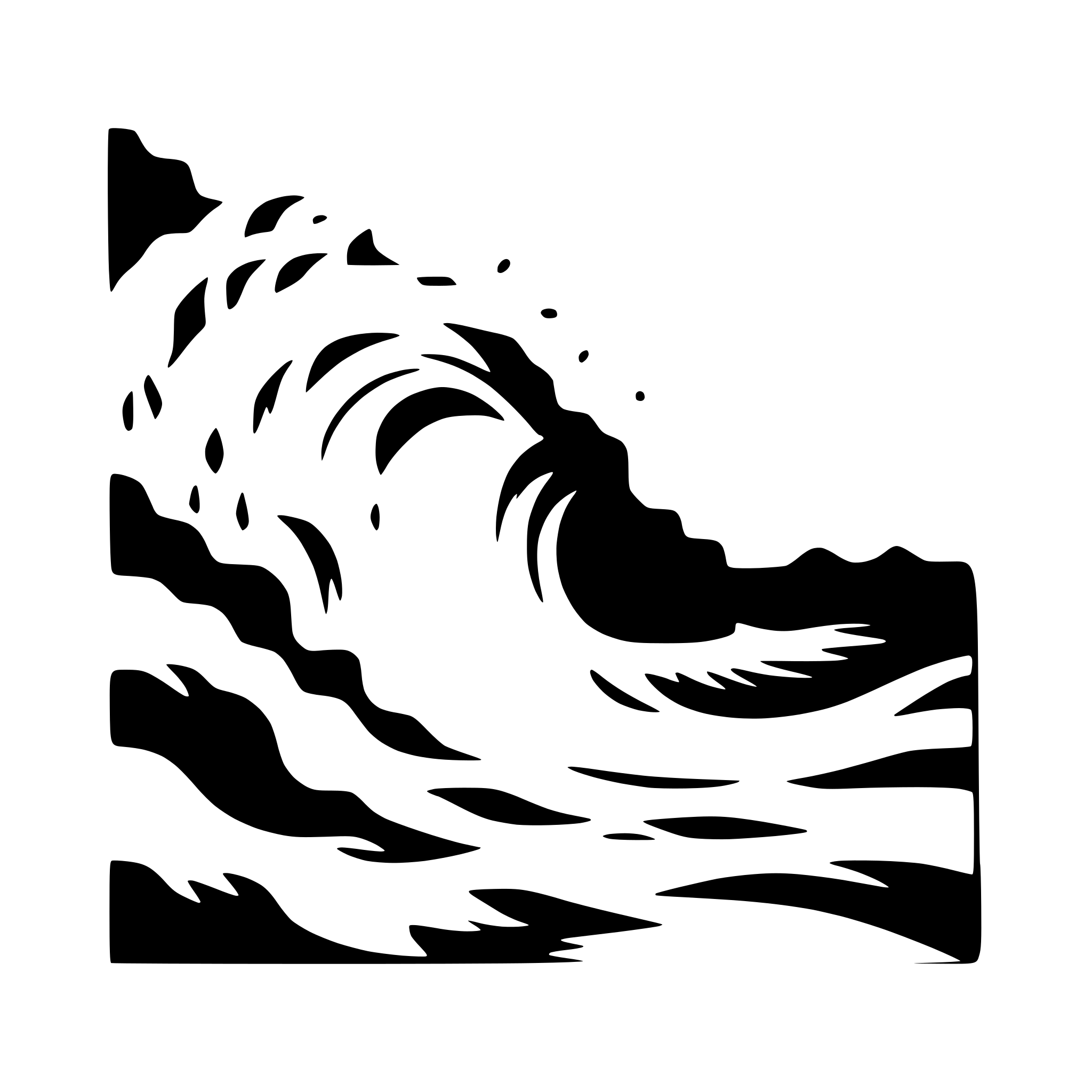 AI-generated SVG of 'waves crashing on a shore'