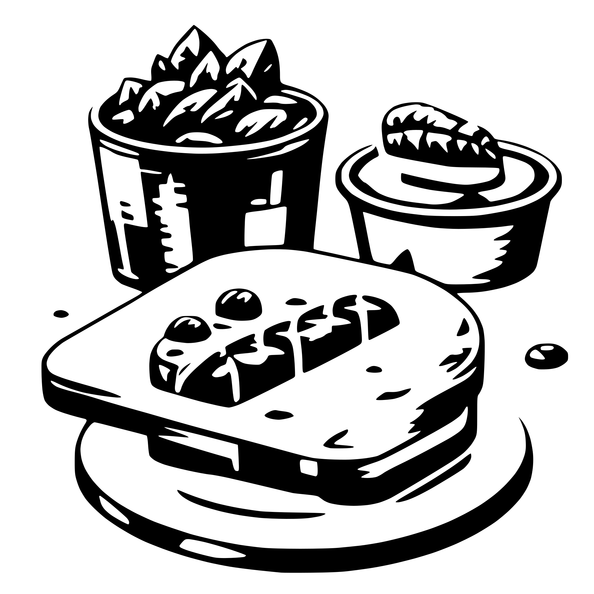 AI-generated SVG of 'calorie tracking'